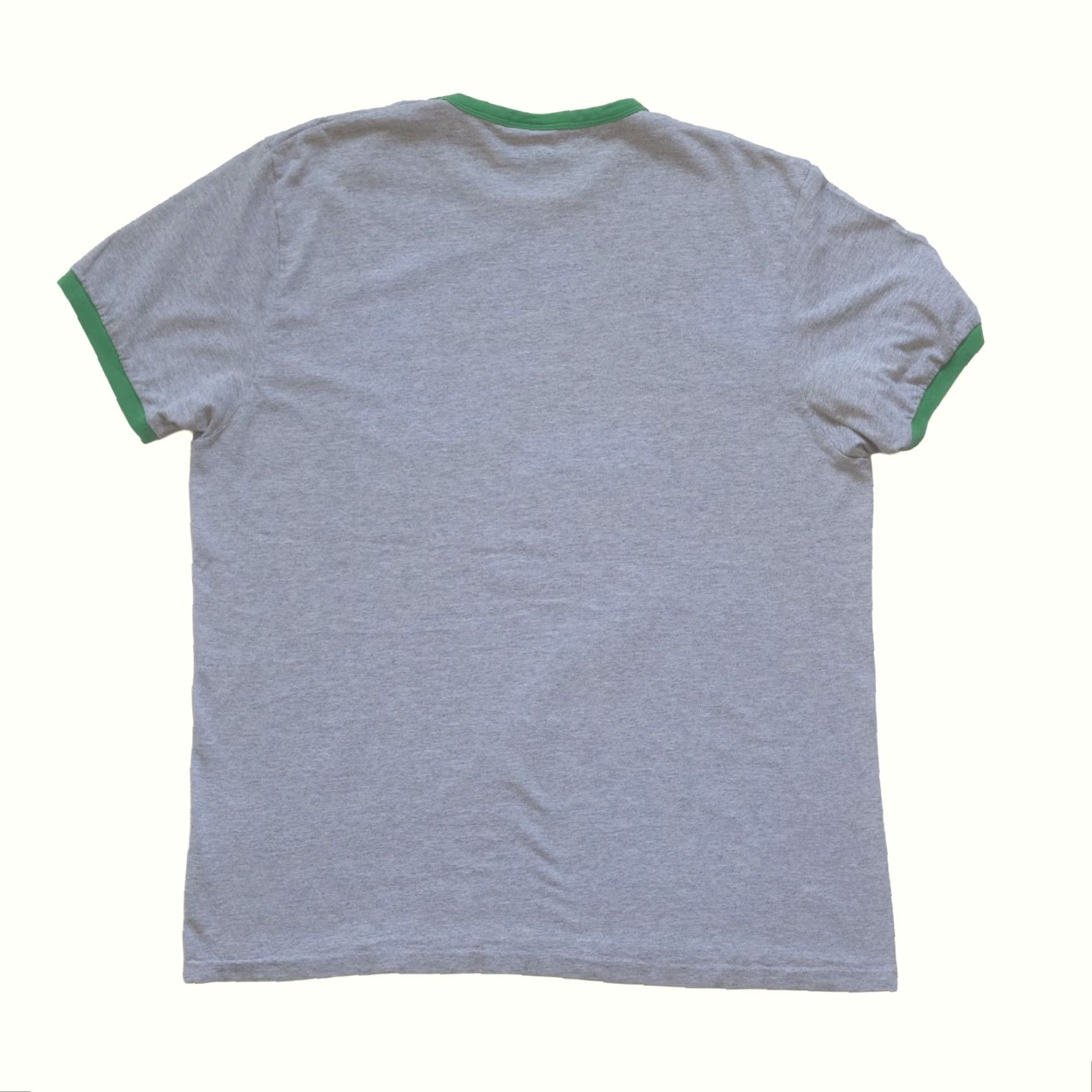 American Eagle Outfitters VINTAGE AMERICAN EAGLE VTG Y2K 90s RETRO RUGBY GRAPHIC RINGER GRAY T SHIRT SZ L Mens Size US L / EU 52-54 / 3 - 3 Thumbnail