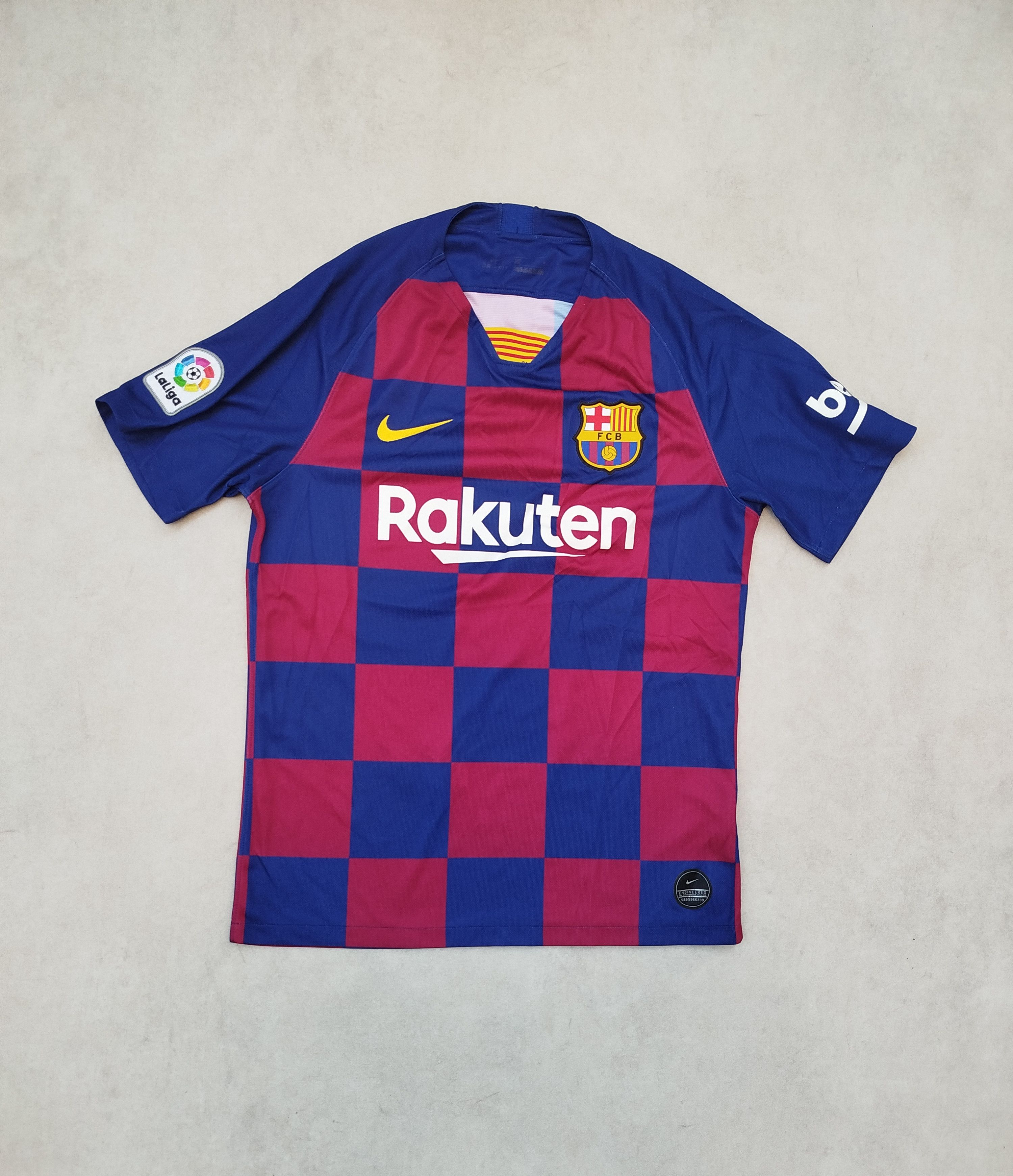 Nike NIKE BARCELONA 2019 home soccer jersey size M Size US M / EU 48-50 / 2 - 1 Thumbnail