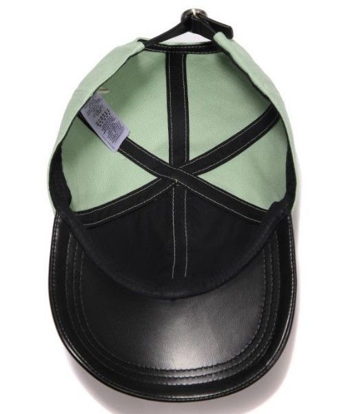 Jil Sander o1loc1c1124 Size: OS/ Logo Embroidered Cap in Green Size ONE SIZE - 5 Thumbnail