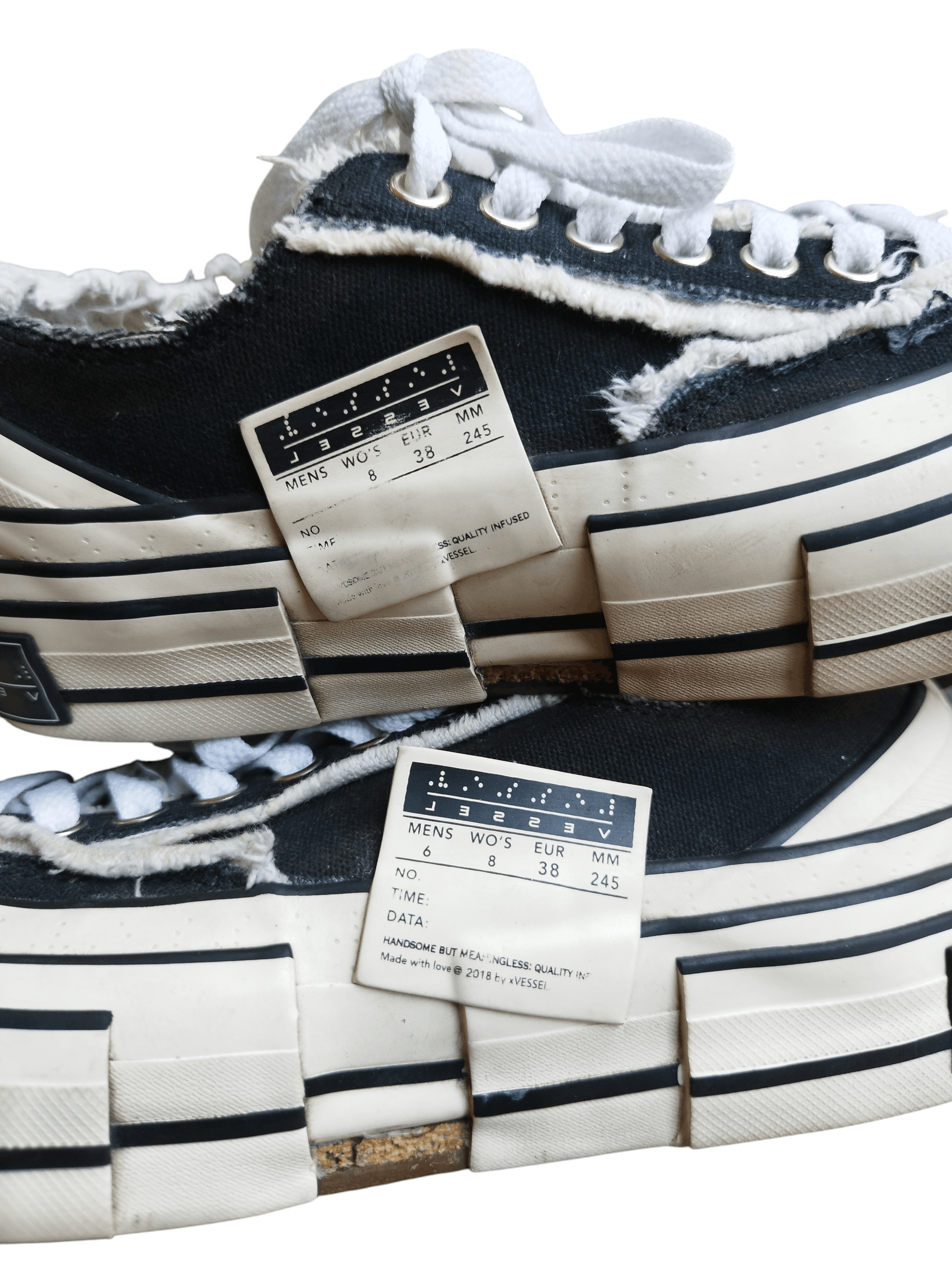 xVESSEL Xvessel G.O.P lows black Size US 5.5 / EU 38 - 5 Thumbnail