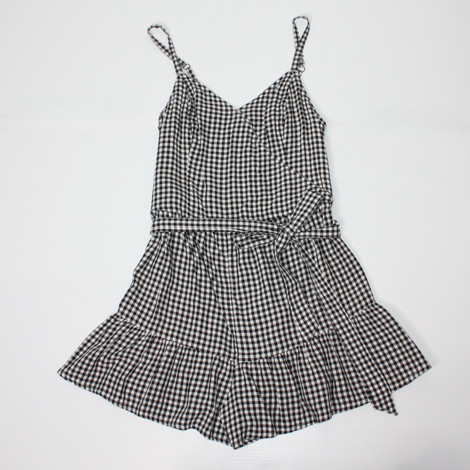 Hollister Hollister Romper in Black & White Check Print and size XS Size 26" / US 2 / IT 38 - 15 Thumbnail