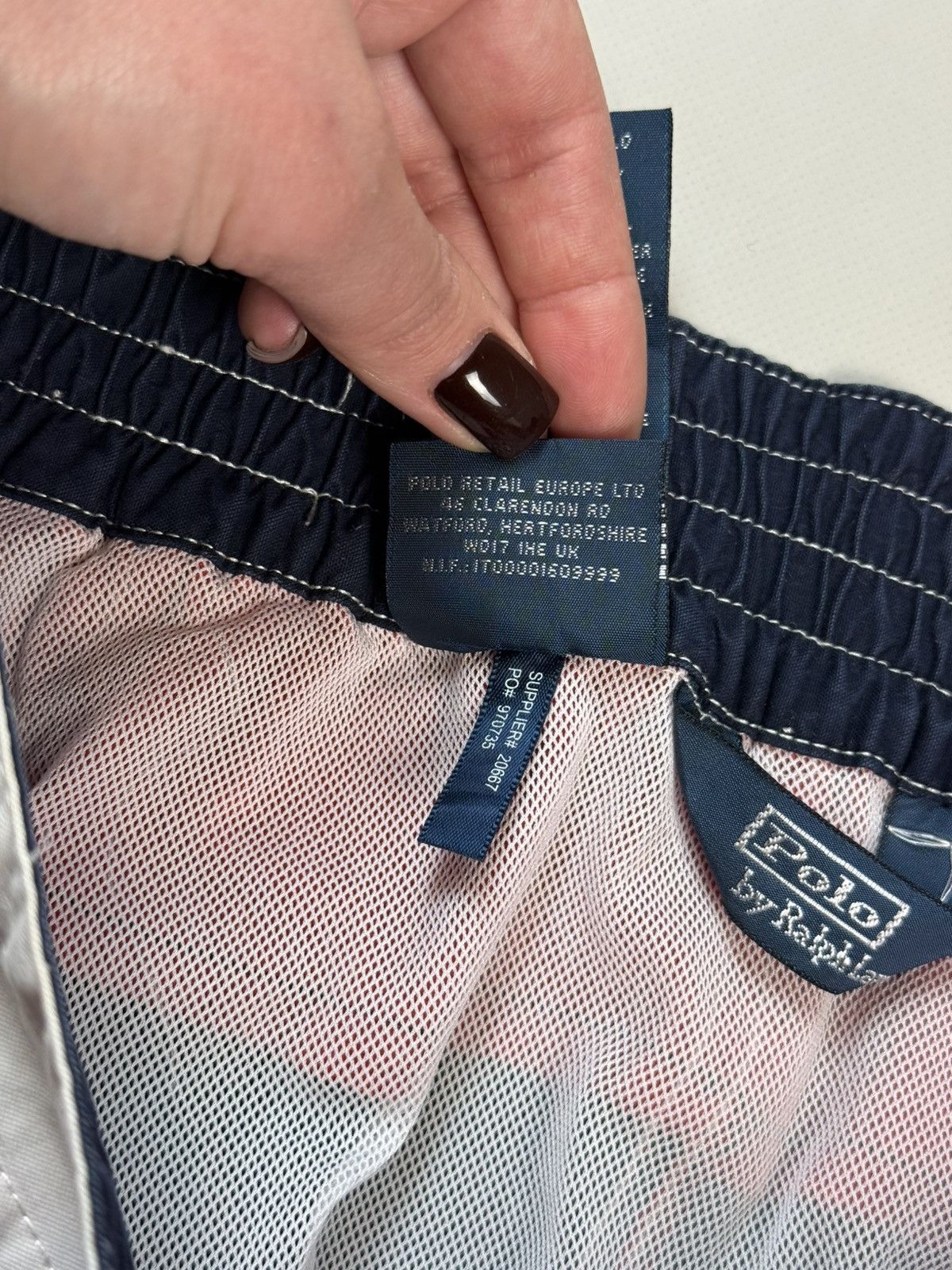 Polo Ralph Lauren Polo By Ralph Lauren R.L.Y.C. Drawstring Beach Swim Shorts Size US 34 / EU 50 - 16 Thumbnail