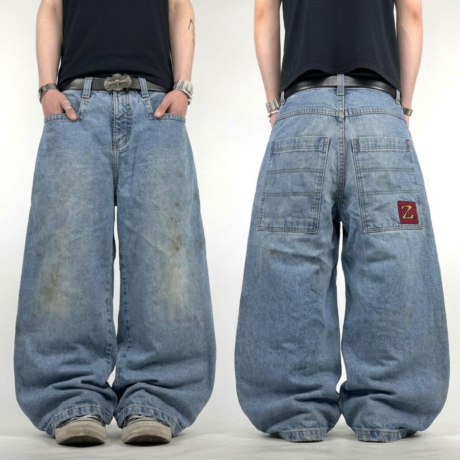 JNCO × NBA VINTAGE Y2K ARCHIVE SK8 BAGGY JNCO STYLE RAP SHORTS 