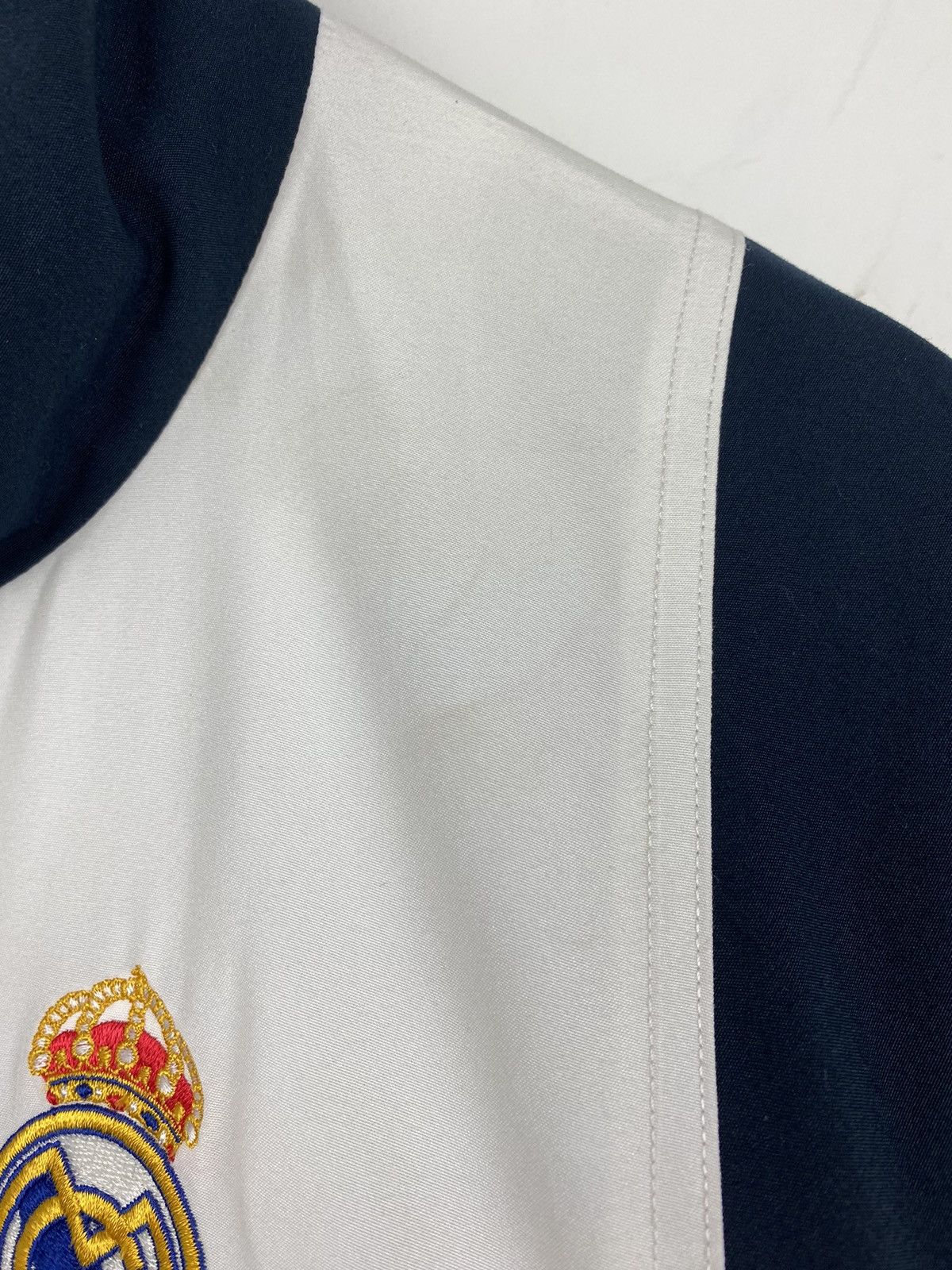 Vintage Real Madrid 2003 2004 Football Track Top Jacket PSG Arsenal Size US XXL / EU 58 / 5 - 4 Thumbnail