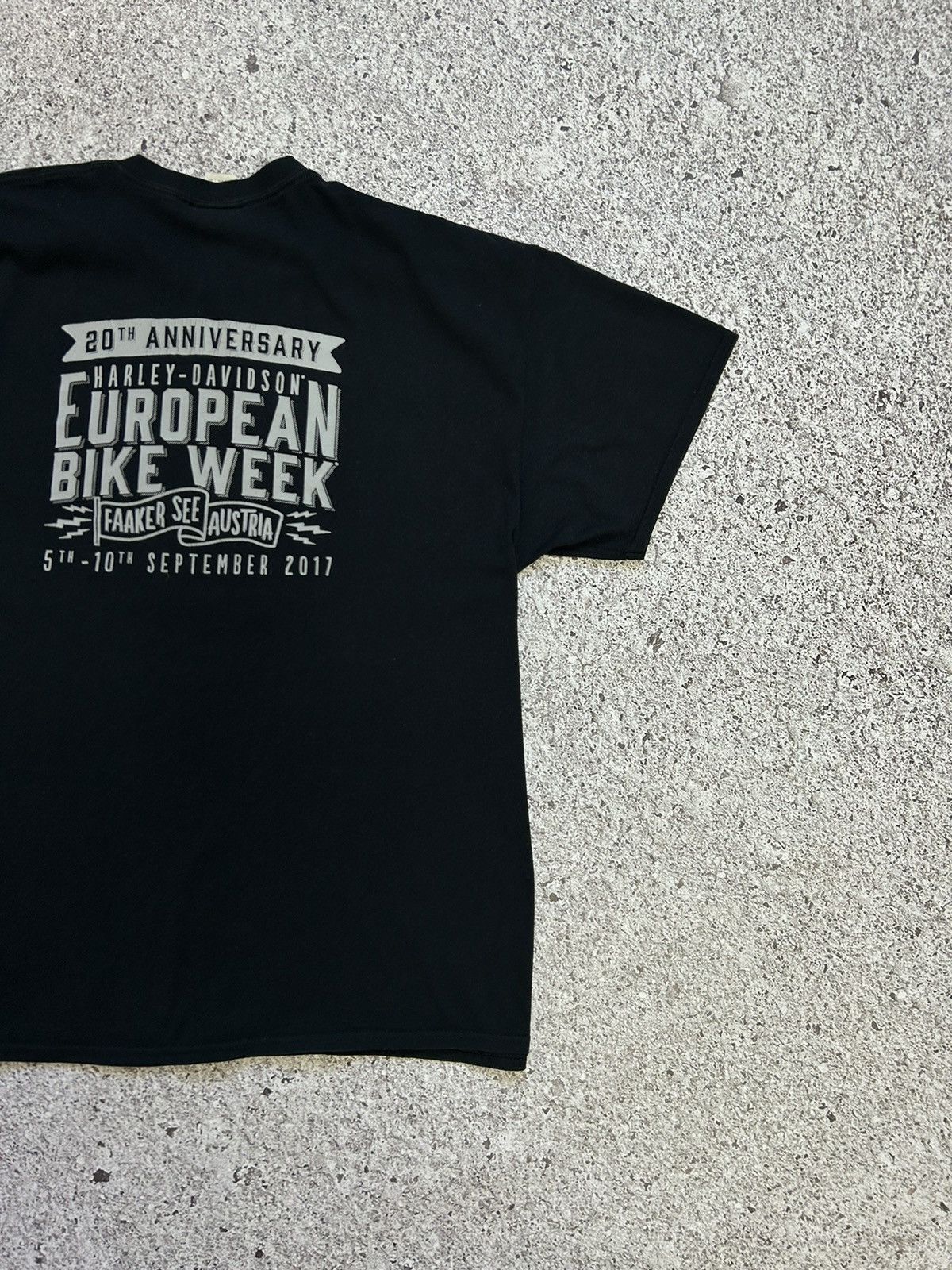 Band Tees × Harley Davidson × Vintage Vintage Harley Davidson European Bike Week 2017 T-Shirt Size US XXL / EU 58 / 5 - 8 Thumbnail