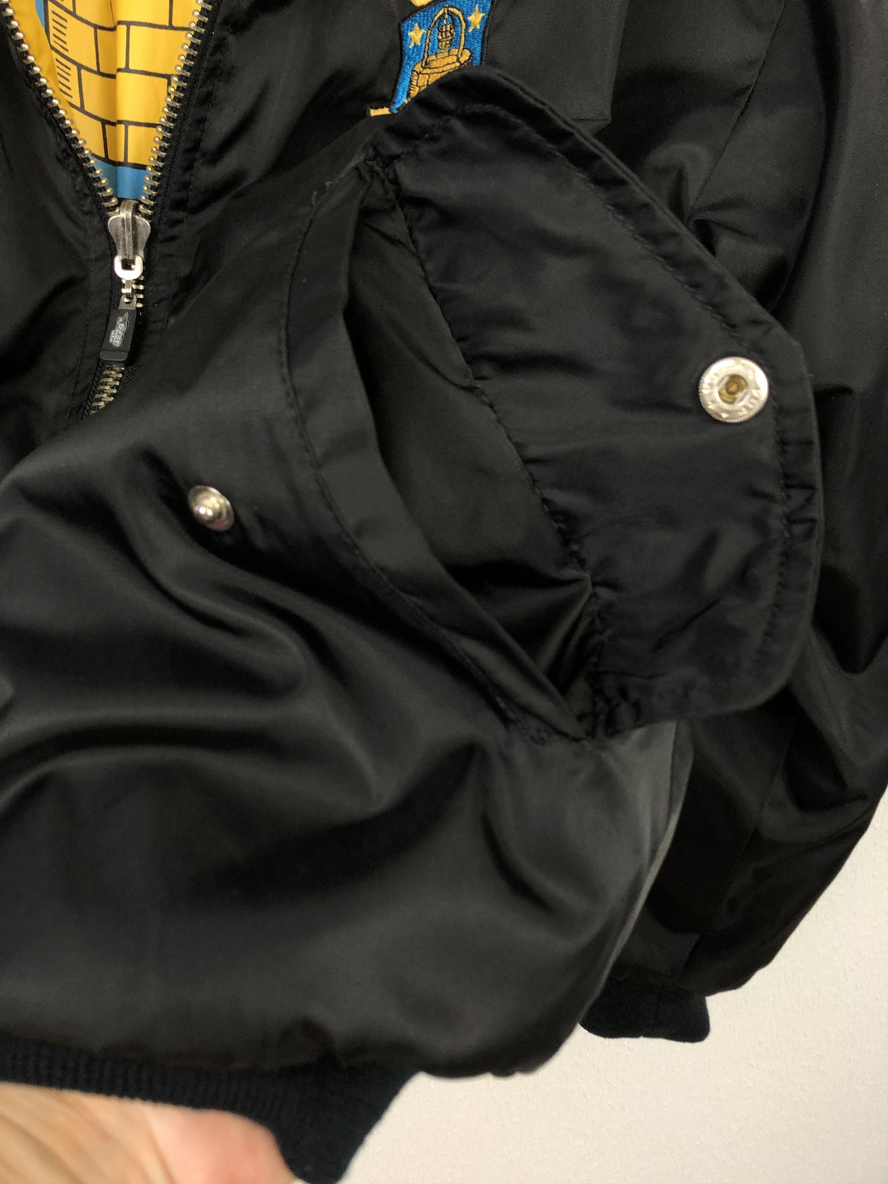 Reebok Vintage Reebok Brondby Football Reversible Jacket Bomber Size US M / EU 48-50 / 2 - 5 Thumbnail