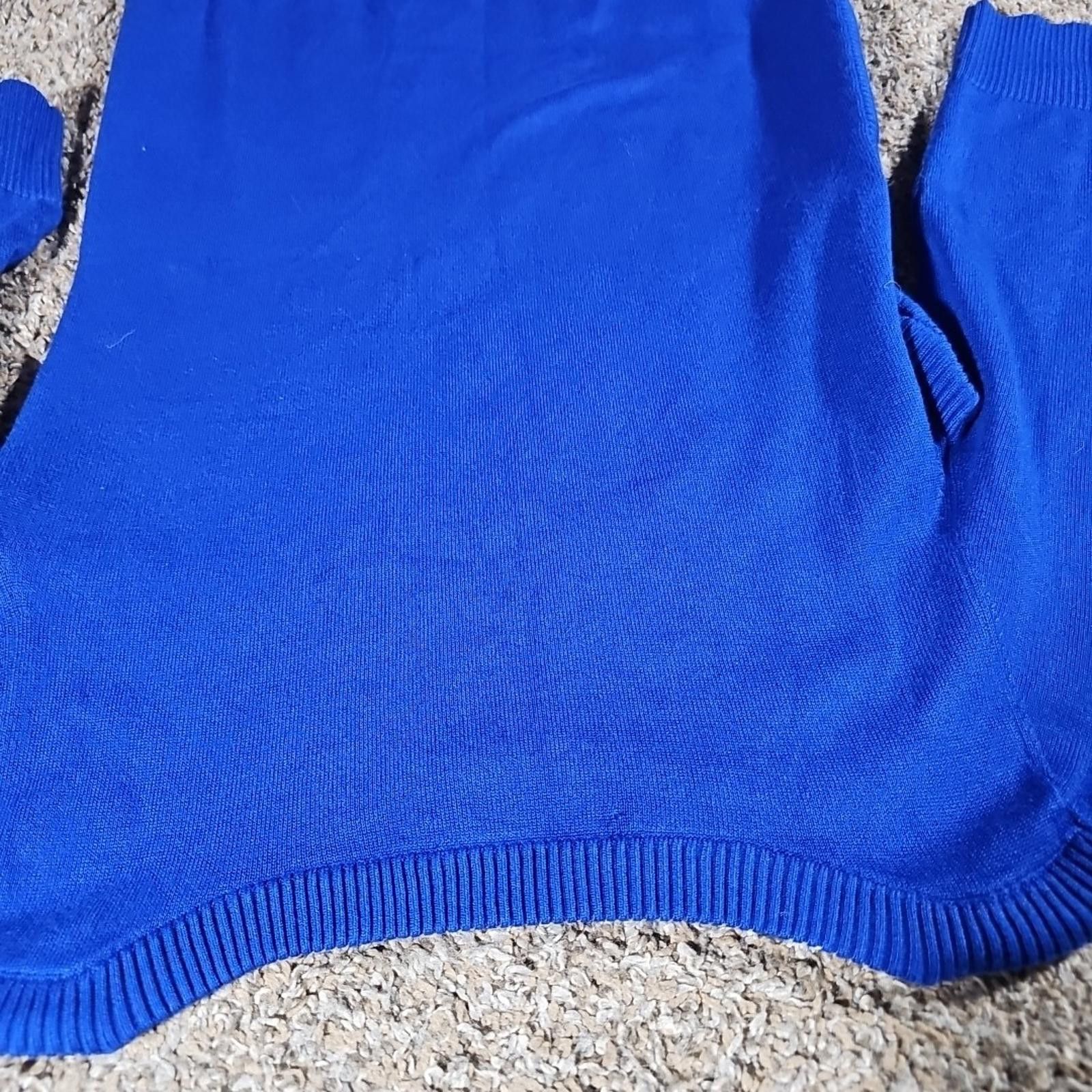 The Unbranded Brand No Brand Blue Light Long Sweater Size M / US 6-8 / IT 42-44 - 8 Thumbnail