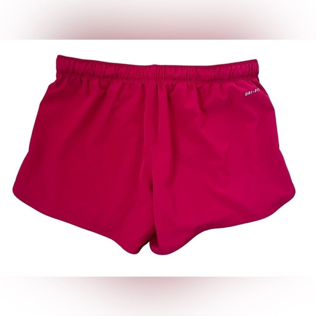 Nike NIKE Dri-Fit Shorts Red/Orange Women’s Size Medium. Size 28" / US 6 / IT 42 - 2 Thumbnail