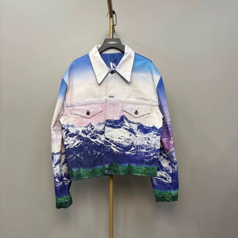 Louis Vuitton Louis Vuitton Landscape print jacket 2503-Nextarrow Size US L / EU 52-54 / 3 - 1 Thumbnail