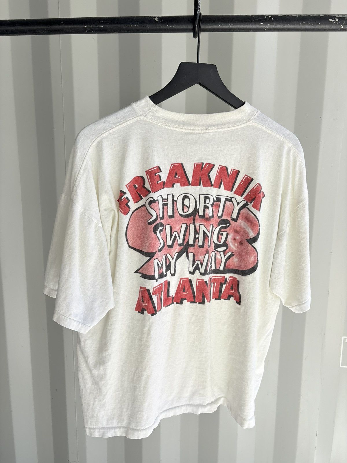 Vintage Vintage Freaknik Swing My Way Shirt Faded Distressed Grunge Size US XL / EU 56 / 4 - 2 Thumbnail