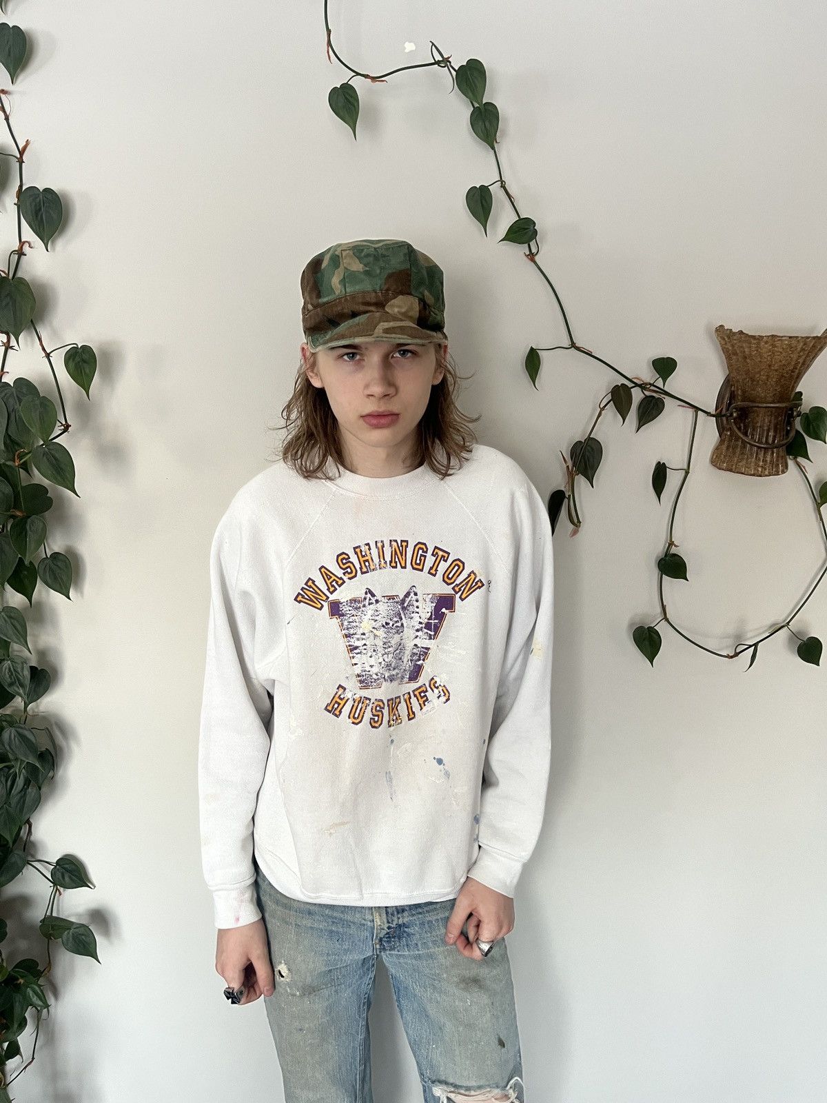 Other Sick vintage distressed painters sweater Size US M / EU 48-50 / 2 - 3 Thumbnail