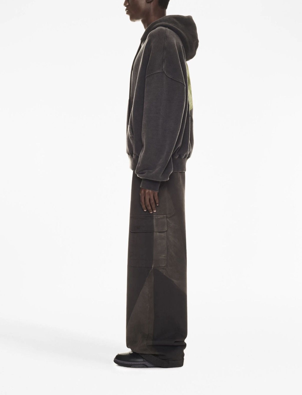 Off-White Off-White Super Moon Hoodie with Vintage Effect Size US XS / EU 42 / 0 - 15 Thumbnail