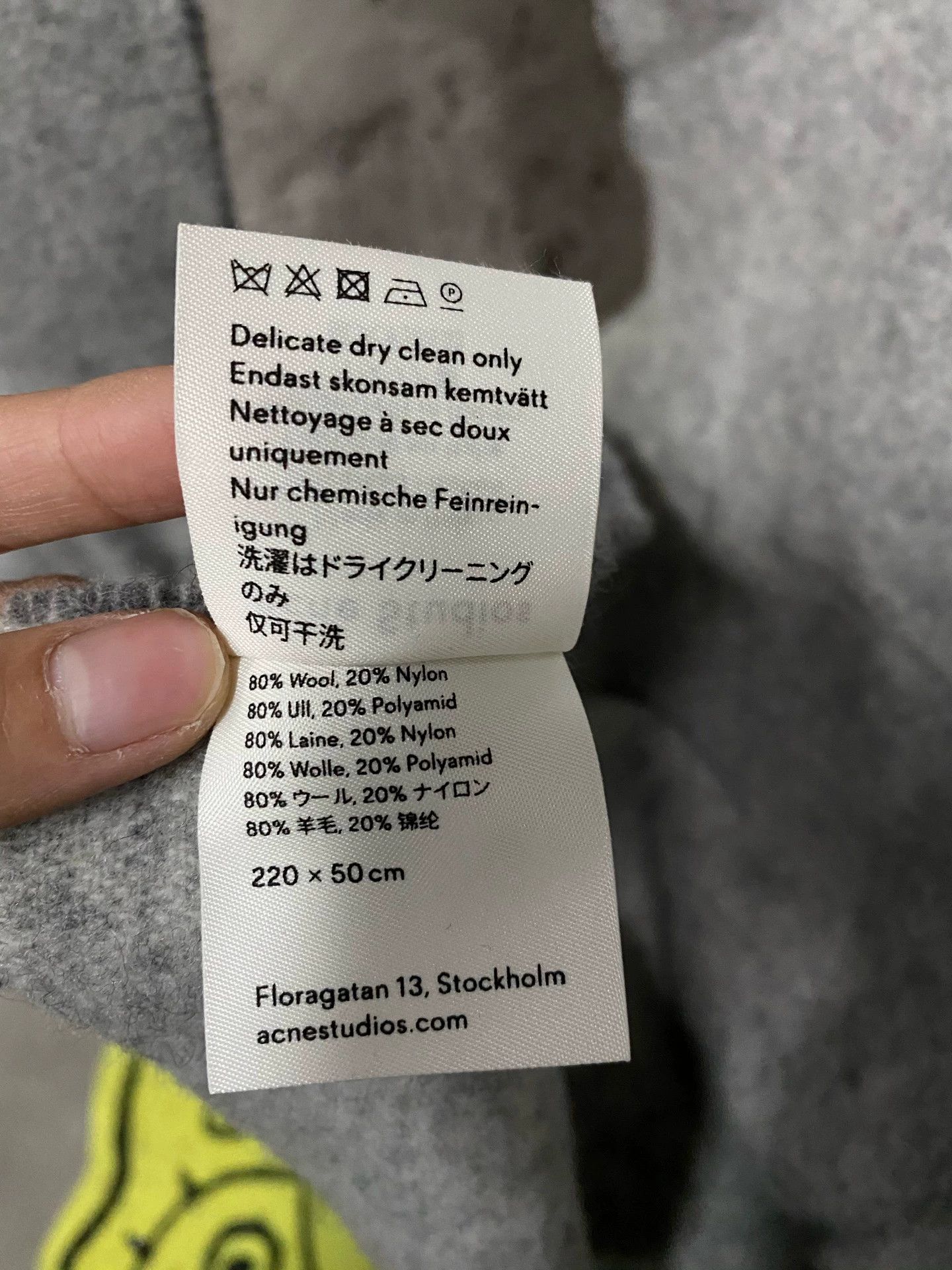 Acne Studios Acne Studios New Scarf Size ONE SIZE - 6 Thumbnail