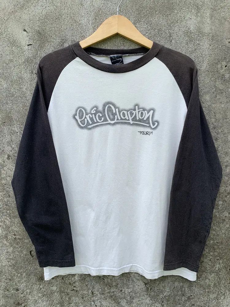 Band Tees Vintage Eric Clapton annyversary in japan tour 09 raglan Size US M / EU 48-50 / 2 - 1 Thumbnail