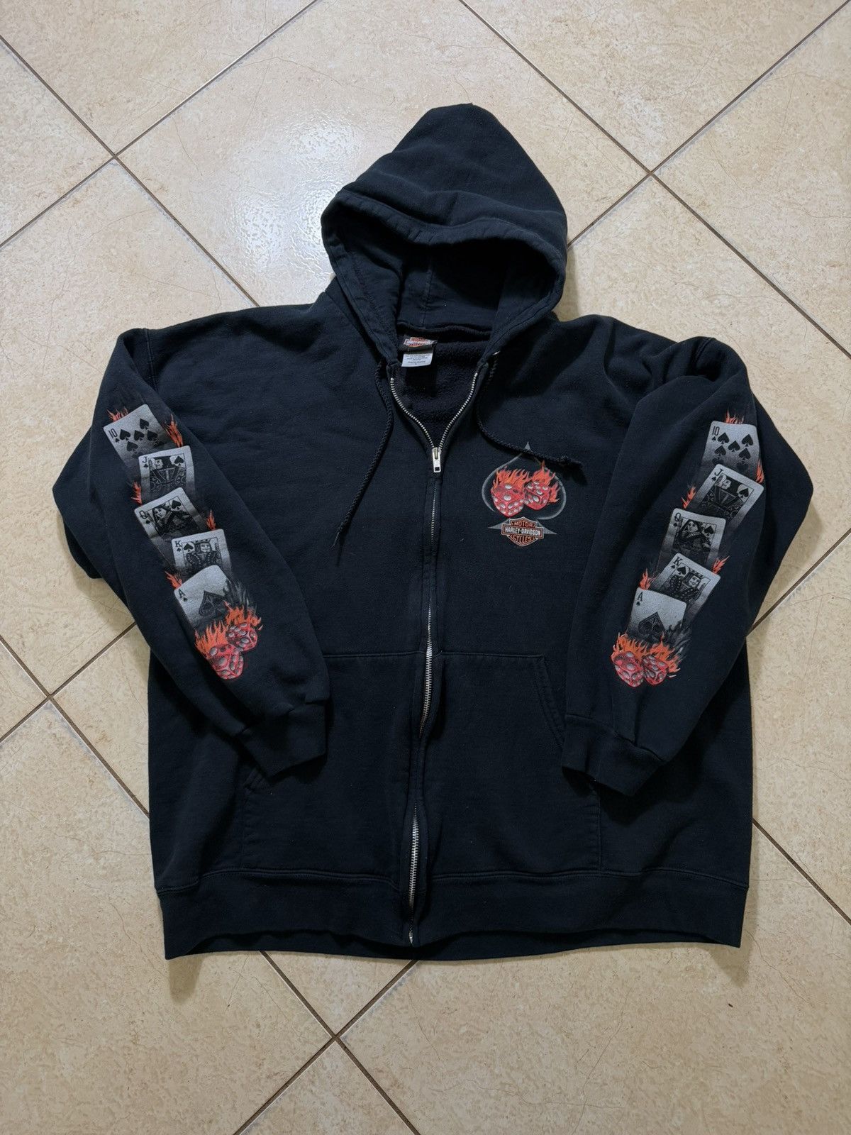 Harley Davidson Harley Davidson Zip Up Hoodie Large Size US L / EU 52-54 / 3 - 1 Thumbnail