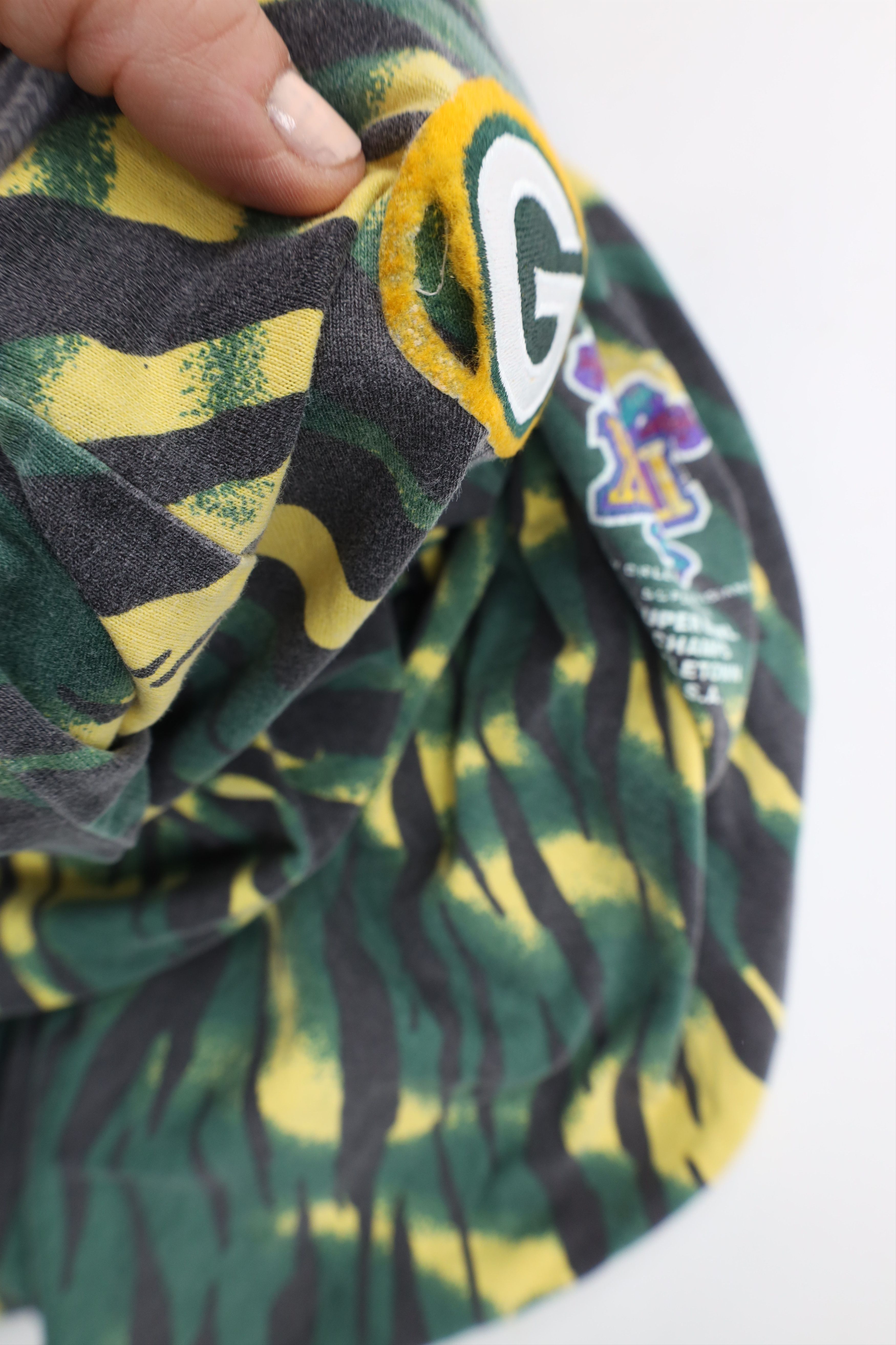 Vintage Vintage 90s Super XXXI Green Bay Packers Football Pants USA Size US 34 / EU 50 - 10 Thumbnail