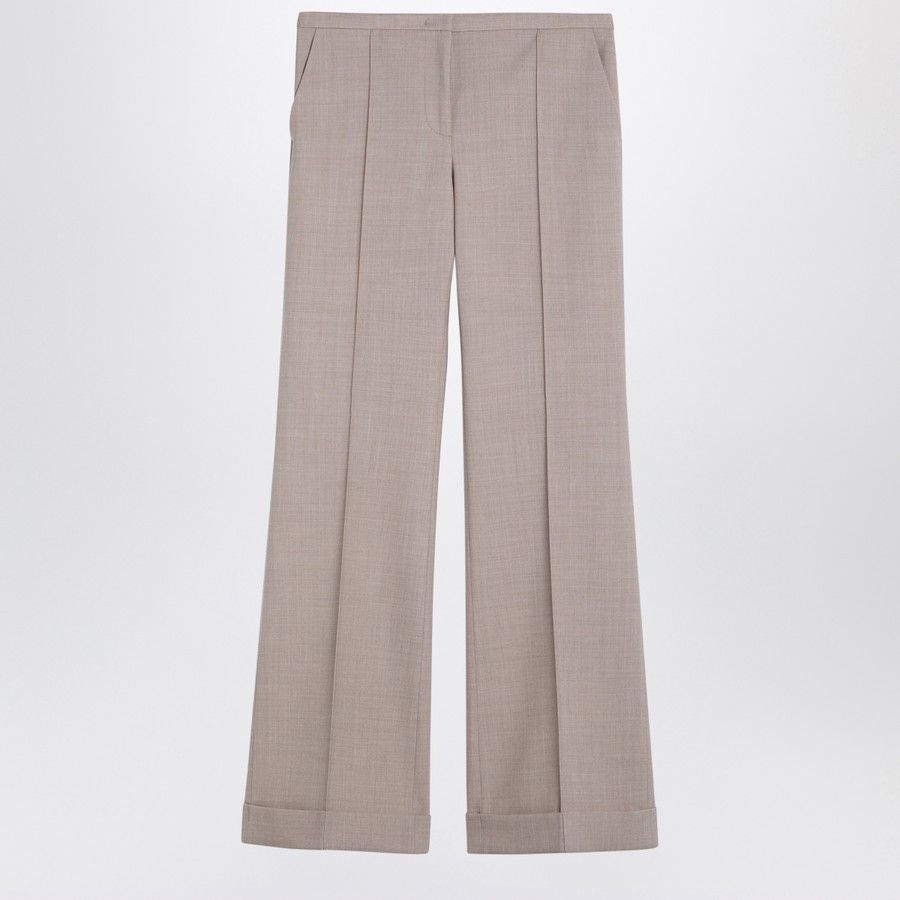 Philosophy di Lorenzo Serafini o1d2blof0924 Wool Pants in Beige Size 32" / US 10 / IT 46 - 1 Thumbnail