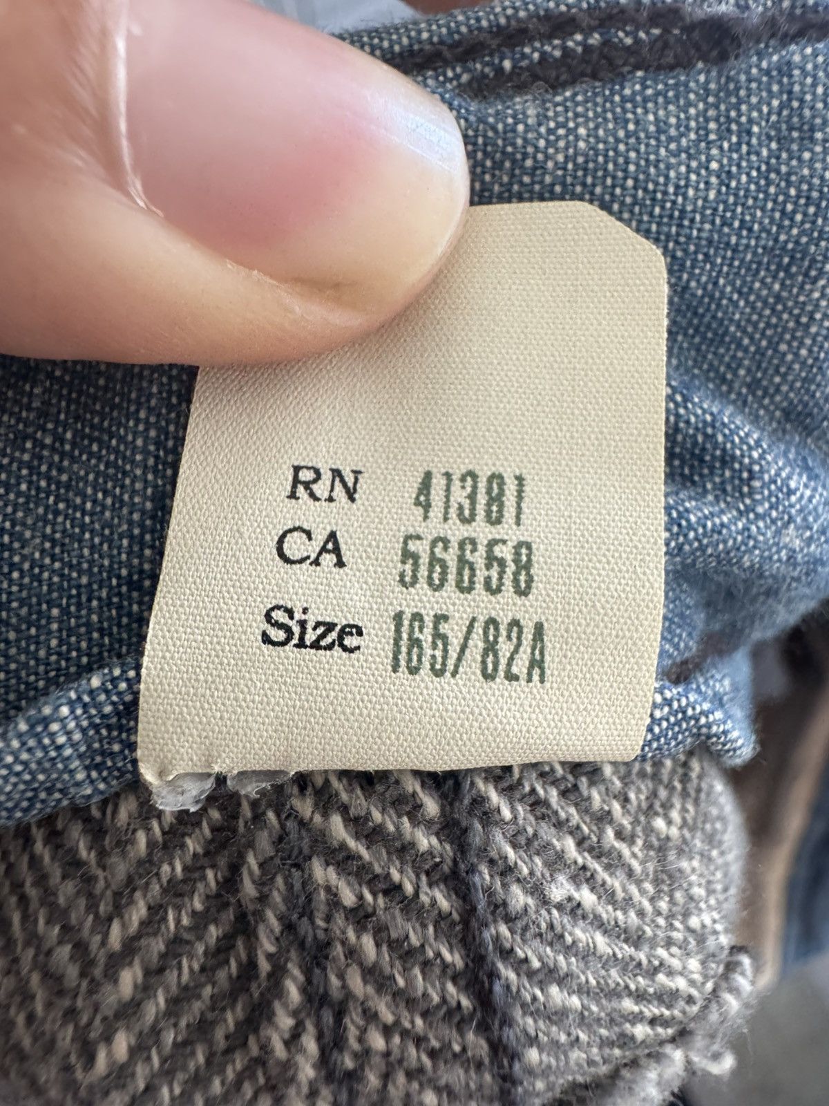 RRL Ralph Lauren Vintage RRL Ralph Lauren Herringbone Twill Field Pant Size US 32 / EU 48 - 6 Thumbnail