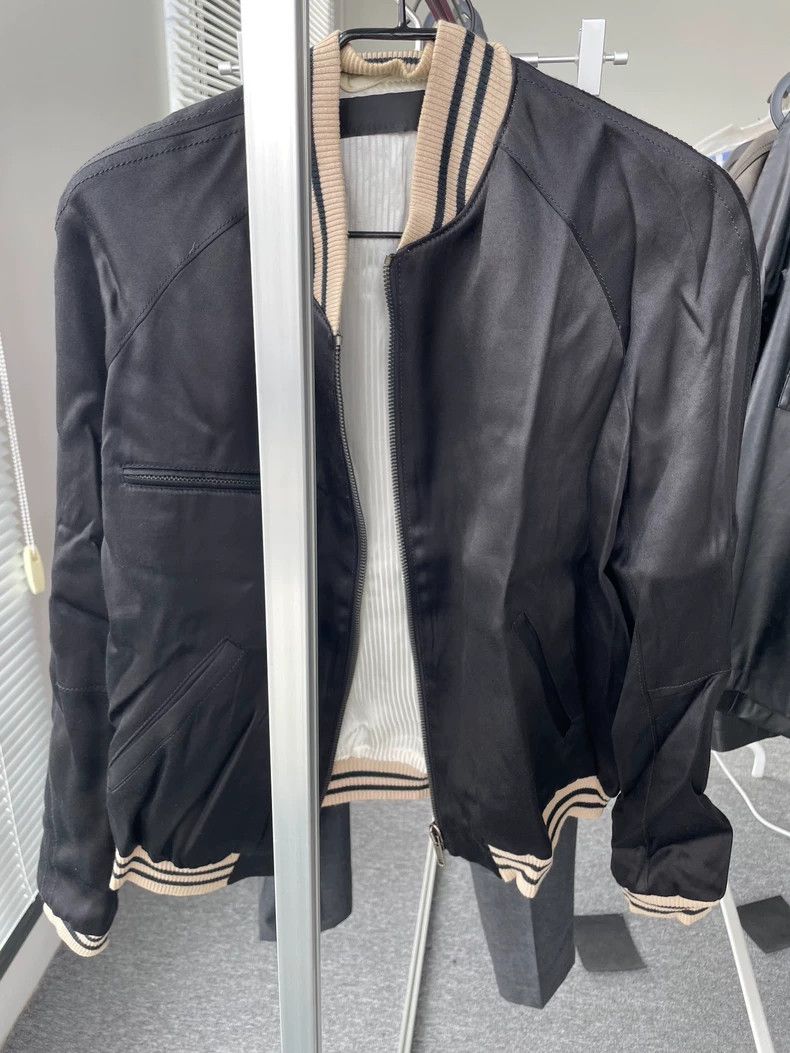 Haider Ackermann SS15 Silk Bomber Jacket