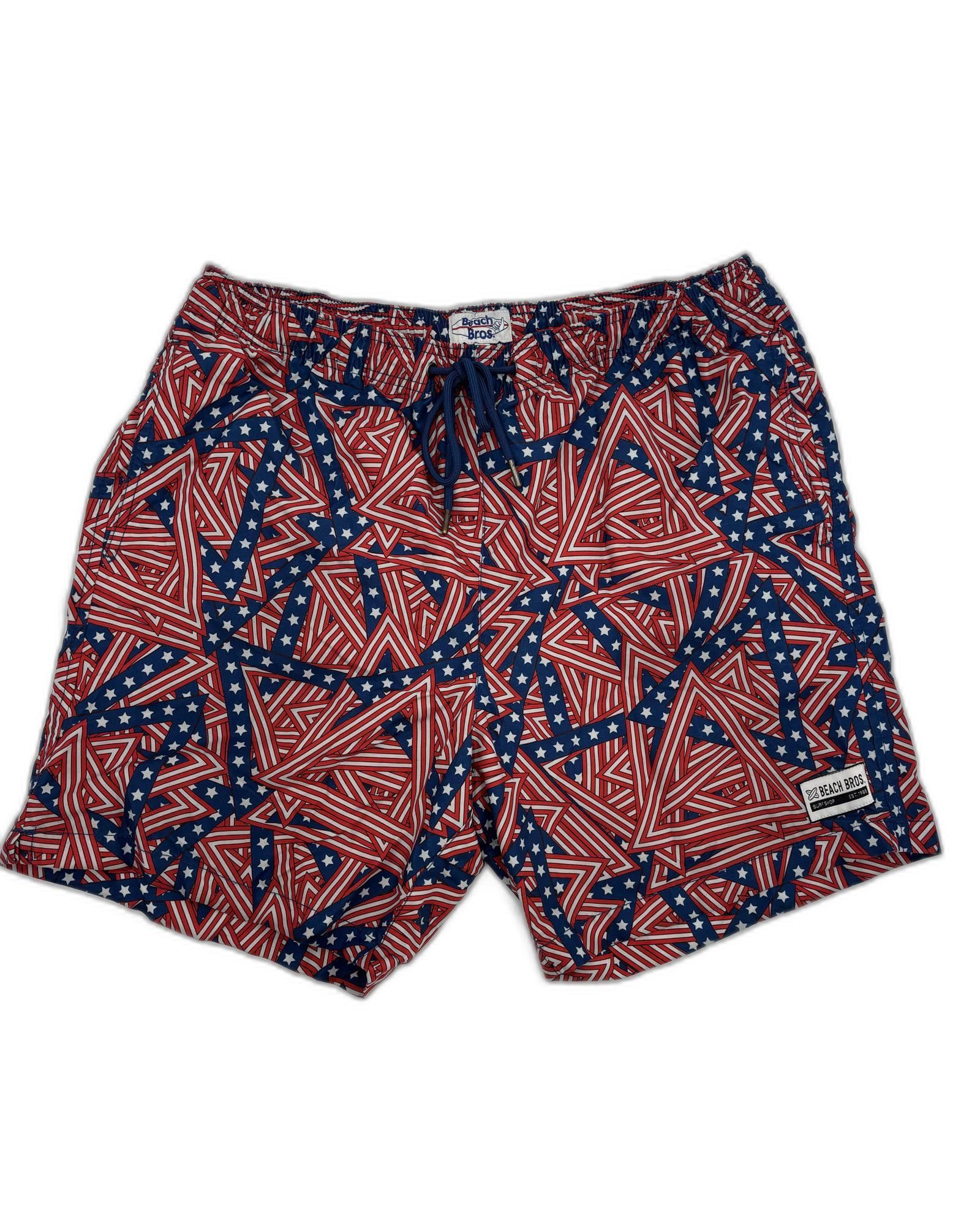 Designer BEACH BROS Men Swim Trunks Size US 36 / EU 52 - 1 Thumbnail