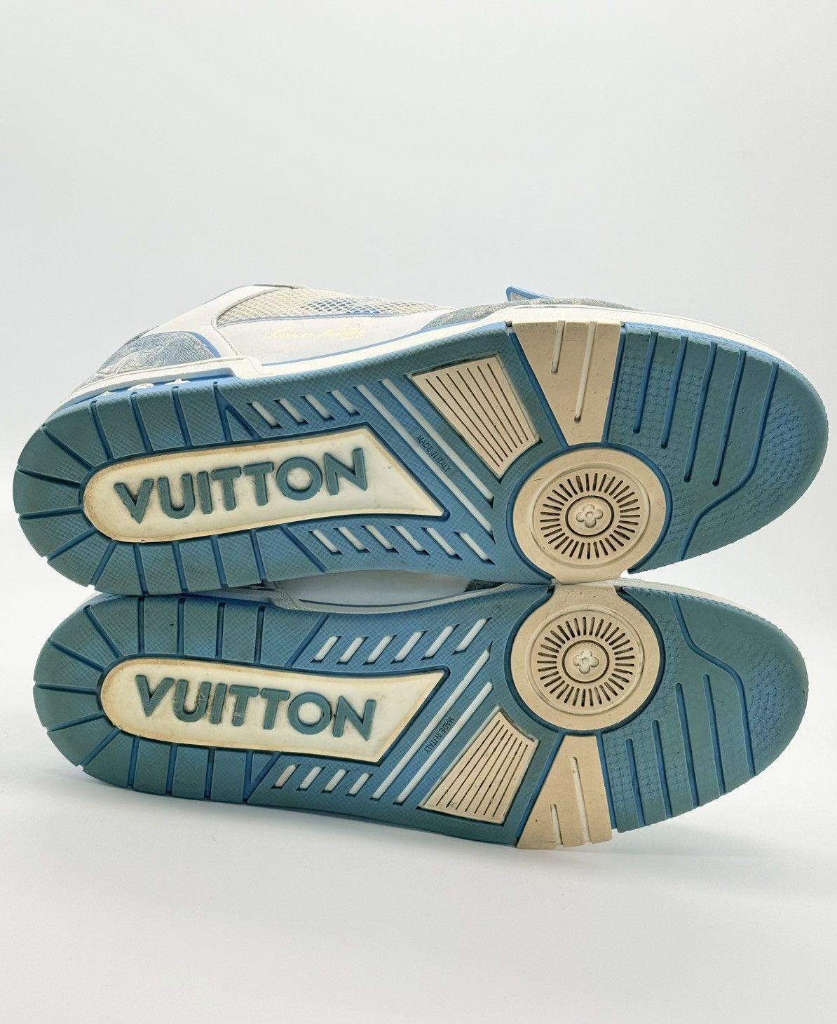 Louis Vuitton Size 12 - Louis Vuitton Trainer Blue Strap Size US 12 / EU 45 - 6 Thumbnail