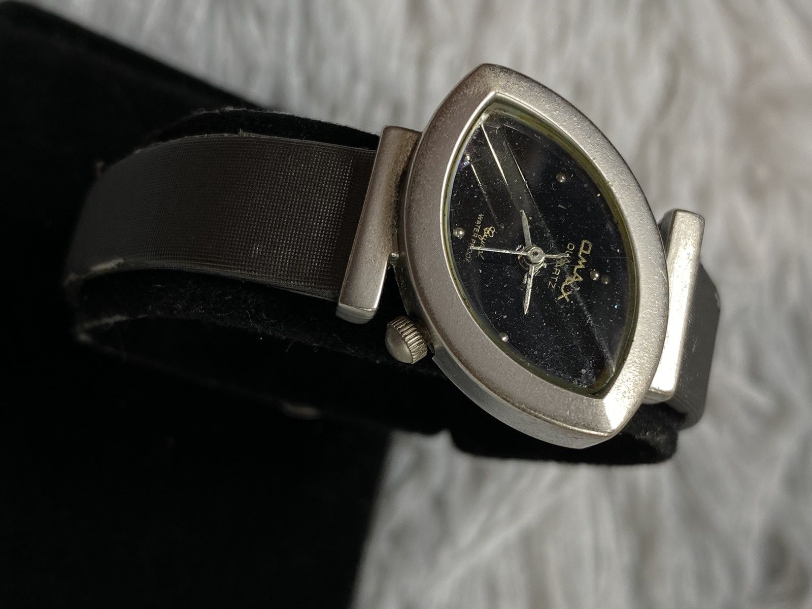 Japanese Brand × Jewelry × Vintage Rare❗️ Omax Black Dial Watch | Japanese Brand Size ONE SIZE - 4 Thumbnail