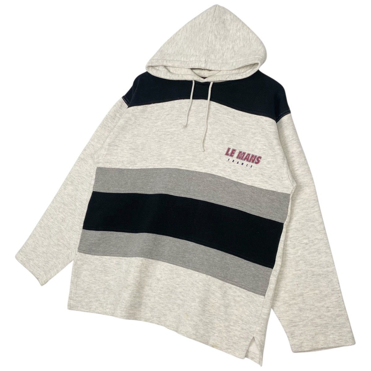 Other Vintage Le Mans France Hoodie Sweater Gray Pullover Size L Size US L / EU 52-54 / 3 - 2 Thumbnail