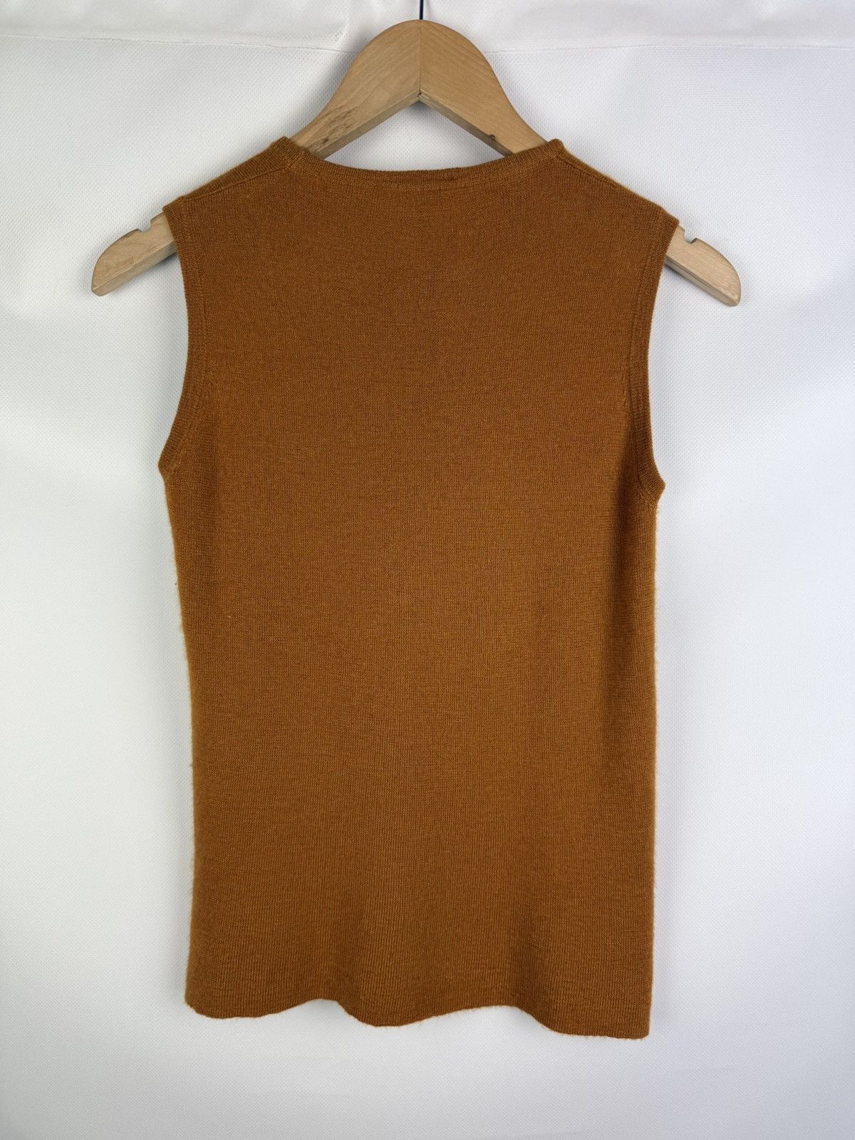 Prada Prada Ladies Sleeveless Cashmere Vest Sweater Size IT 46 Size L / US 10 / IT 46 - 12 Thumbnail