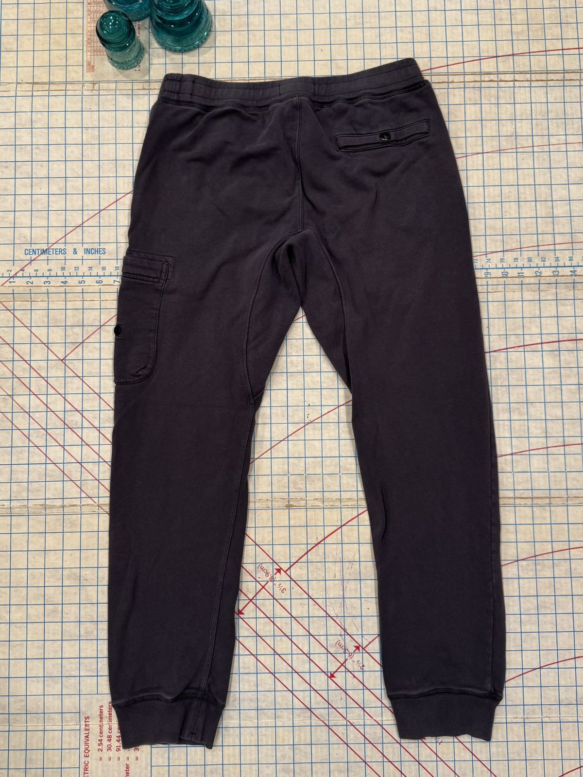 Stone Island Stone Island Jogger Style Sweat Pants Dark Charcoal Grey Lar Size US 34 / EU 50 - 10 Thumbnail