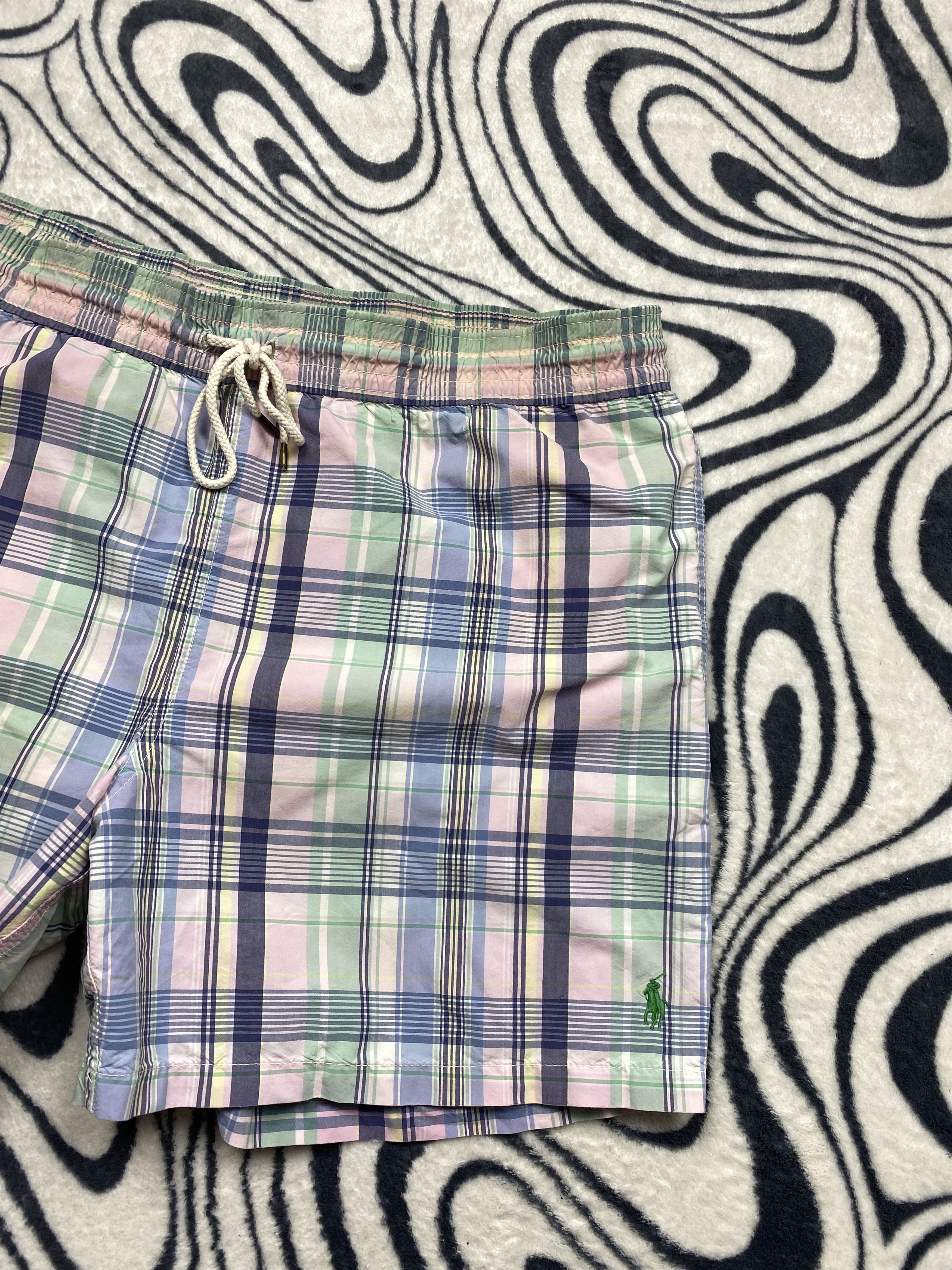 Polo Ralph Lauren × Ralph Lauren × Vintage Polo Ralph Lauren Vintage Mens Nylon Shorts Y2K Size US 36 / EU 52 - 2 Thumbnail