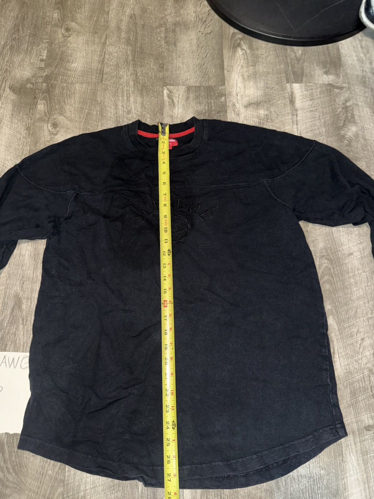 Supreme Supreme Crest logo L/S Size US L / EU 52-54 / 3 - 9 Thumbnail