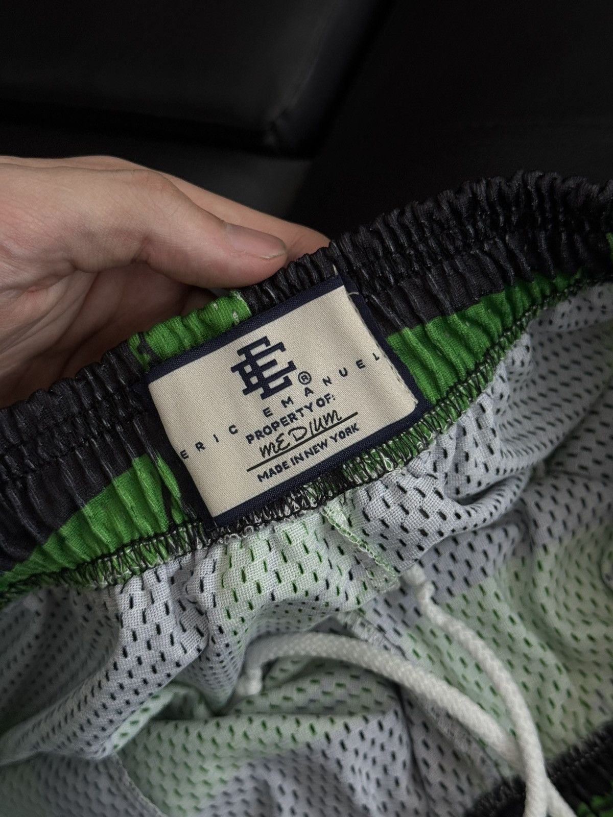 Eric Emanuel Eric Emanuel X Matty Boy NYC Green Mesh Shorts (M) NEW Size US 32 / EU 48 - 8 Thumbnail