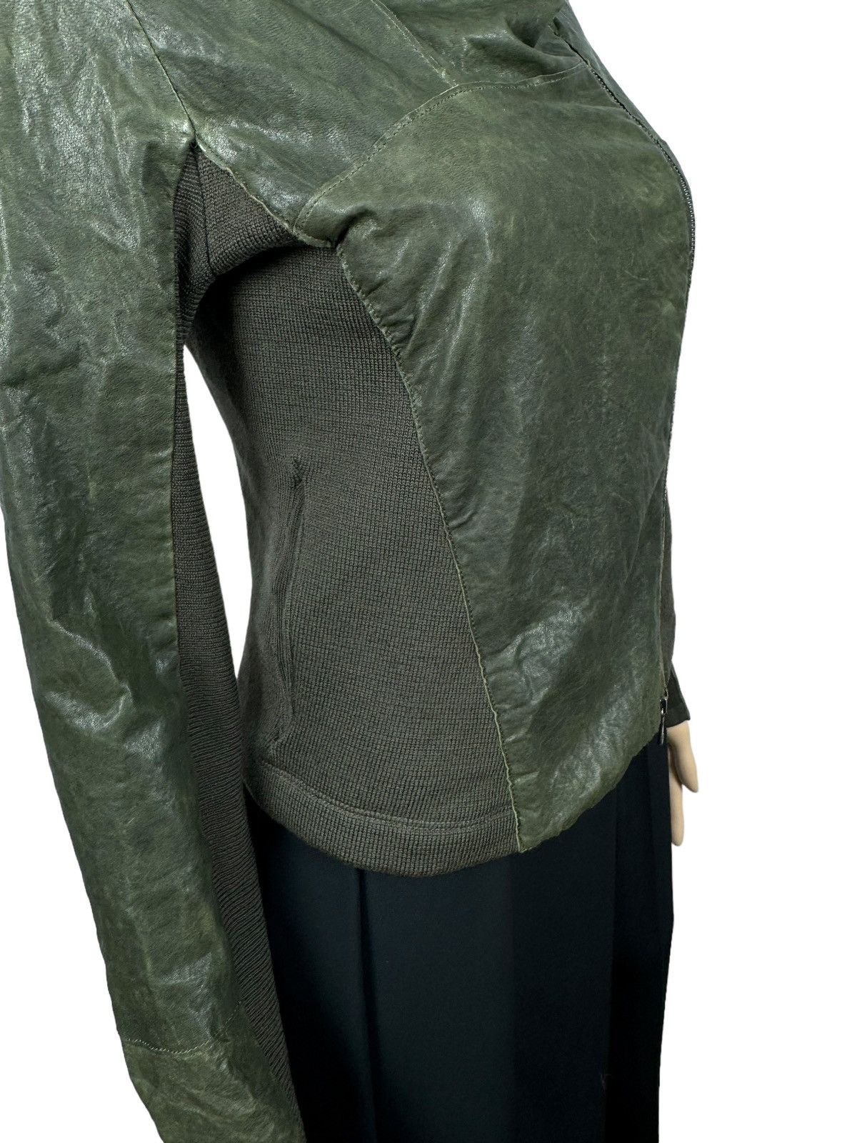 Transit Transit Par Such Genuine Leather Jacket Avant Garde size 1 Size S / US 4 / IT 40 - 5 Thumbnail