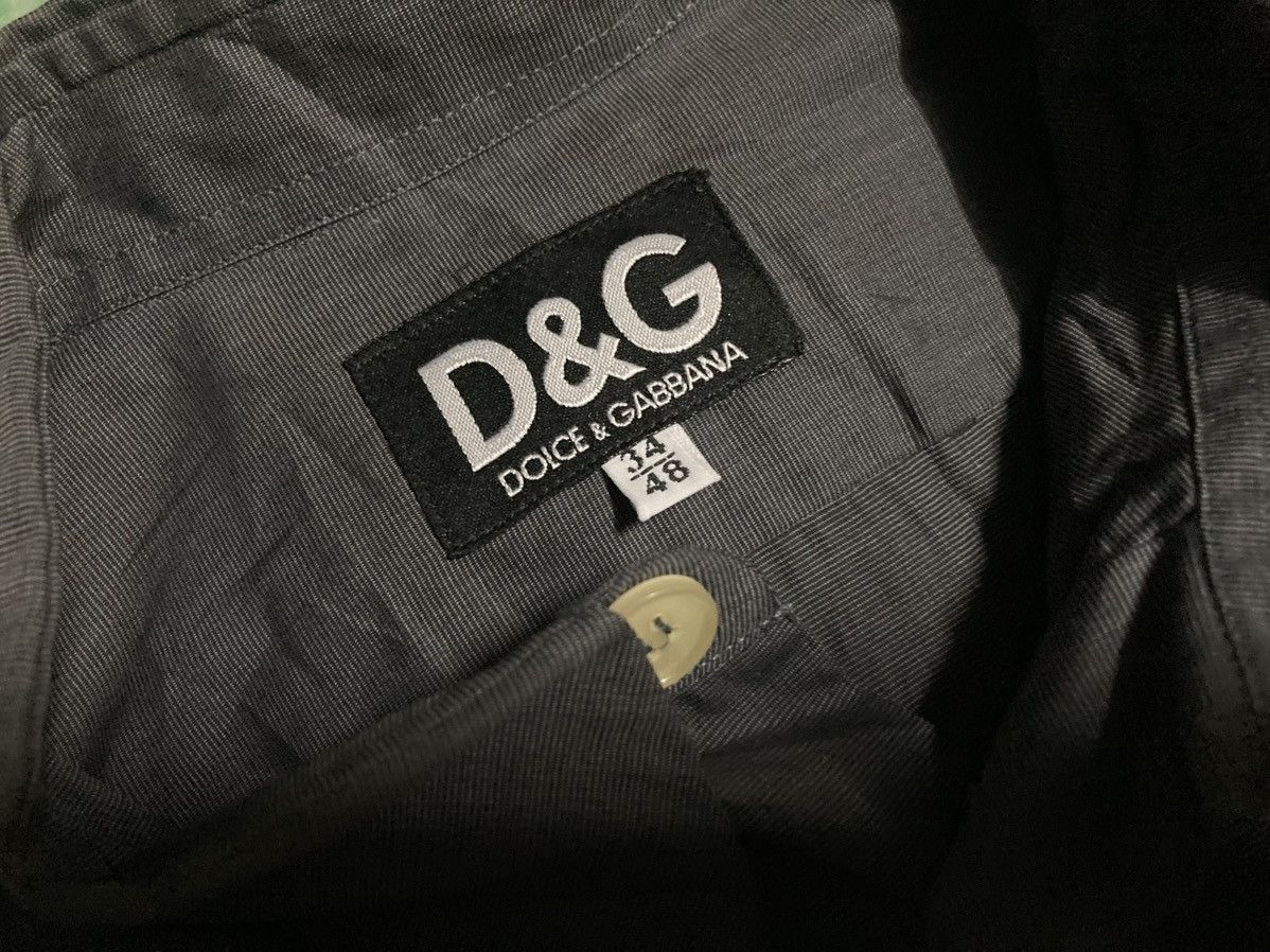 Dolce & Gabbana D & G Shirt Bottom Up Long Sleeve Size US M / EU 48-50 / 2 - 4 Thumbnail