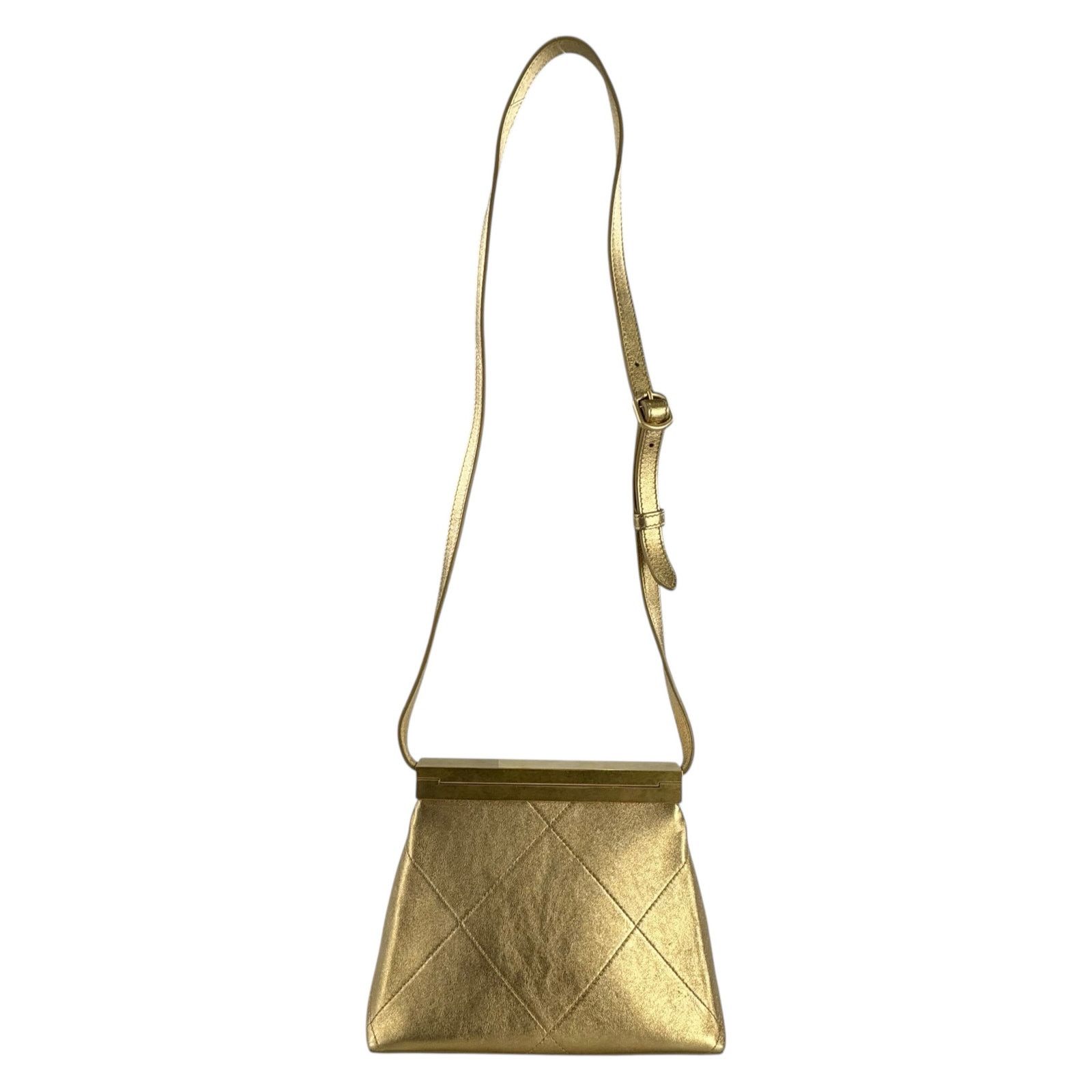 Chanel Chanel Matelassé Kiss Lock Frame Shoulder Bag Size ONE SIZE - 2 Thumbnail