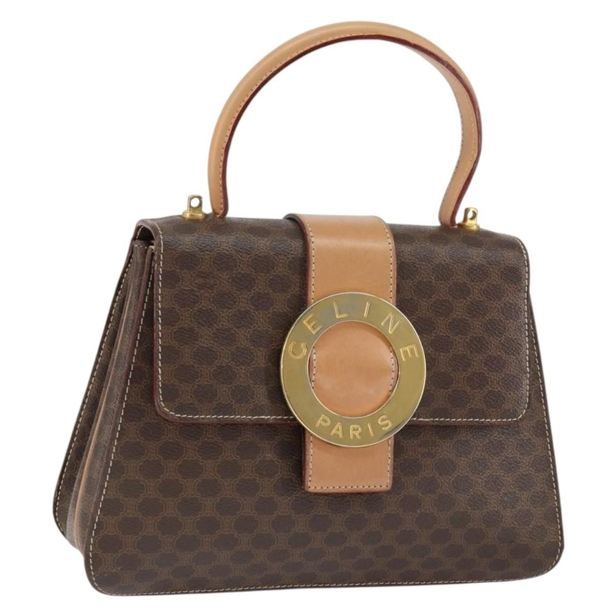 Celine Celine Vintage Macadam Handbag Canvas Size ONE SIZE - 1 Thumbnail