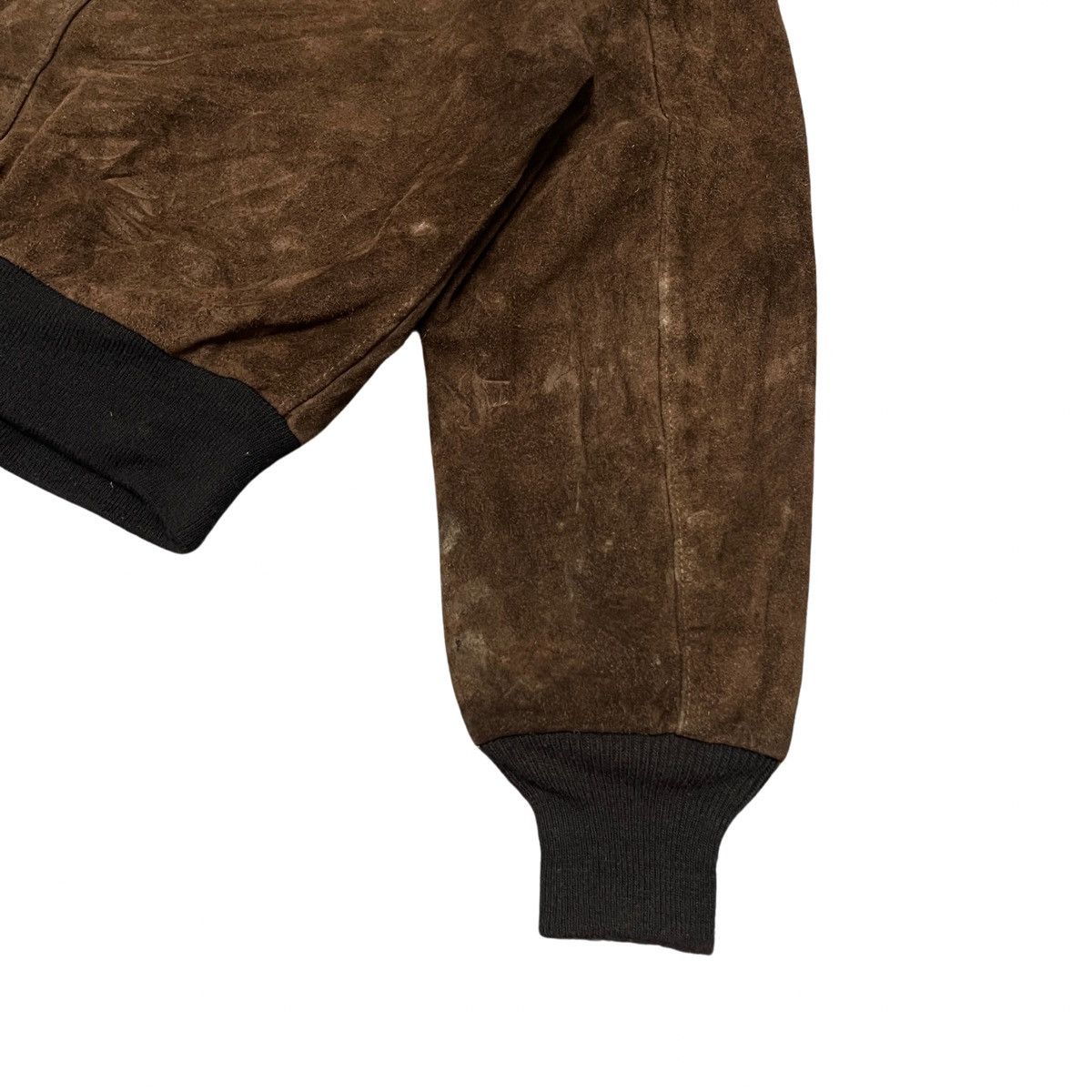 Schott Vintage Schott NYC Made in USA Suede Leather Bomber Jacket Size US M / EU 48-50 / 2 - 18 Thumbnail