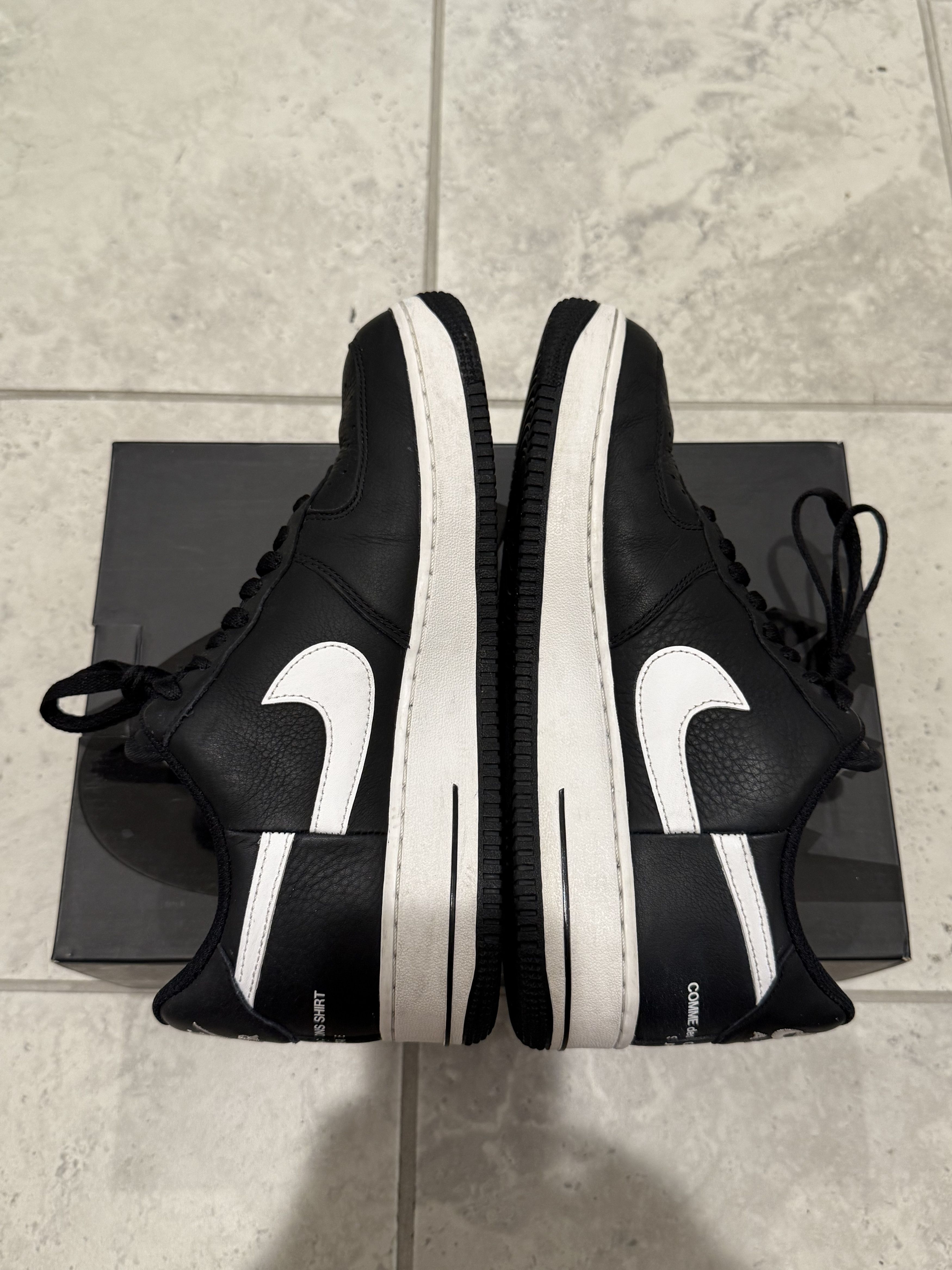 Comme des Garcons SHIRT × Nike × Supreme Air Force 1 Supreme x Comme des Garçons Shirt AR7623-001 Size US 9.5 / EU 42-43 - 2 Thumbnail