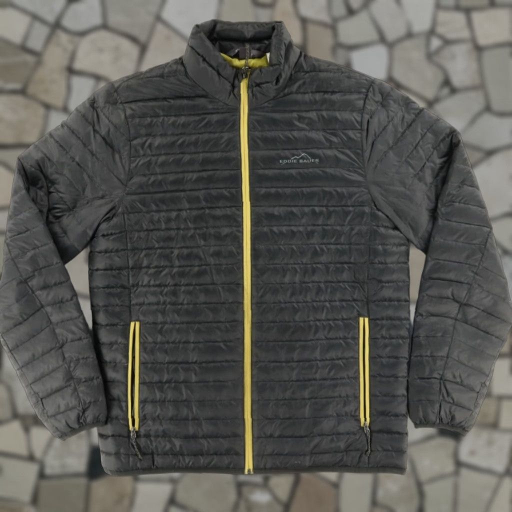 Eddie Bauer VINTAGE Eddie Bauer EB650 Duck Down Puffer Jacket Gray Men's M Size US M / EU 48-50 / 2 - 1 Thumbnail