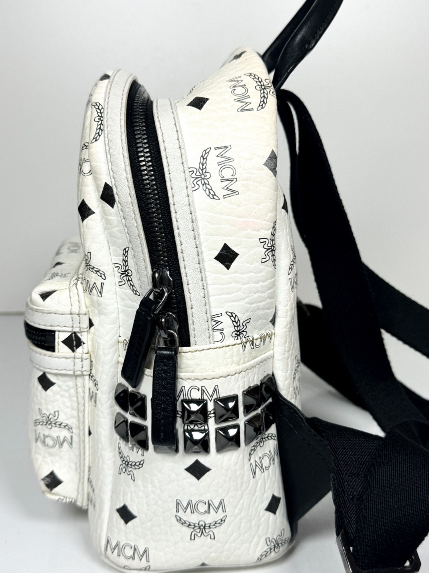 MCM MCM Monogram Visetos Back Pack Size ONE SIZE - 6 Thumbnail