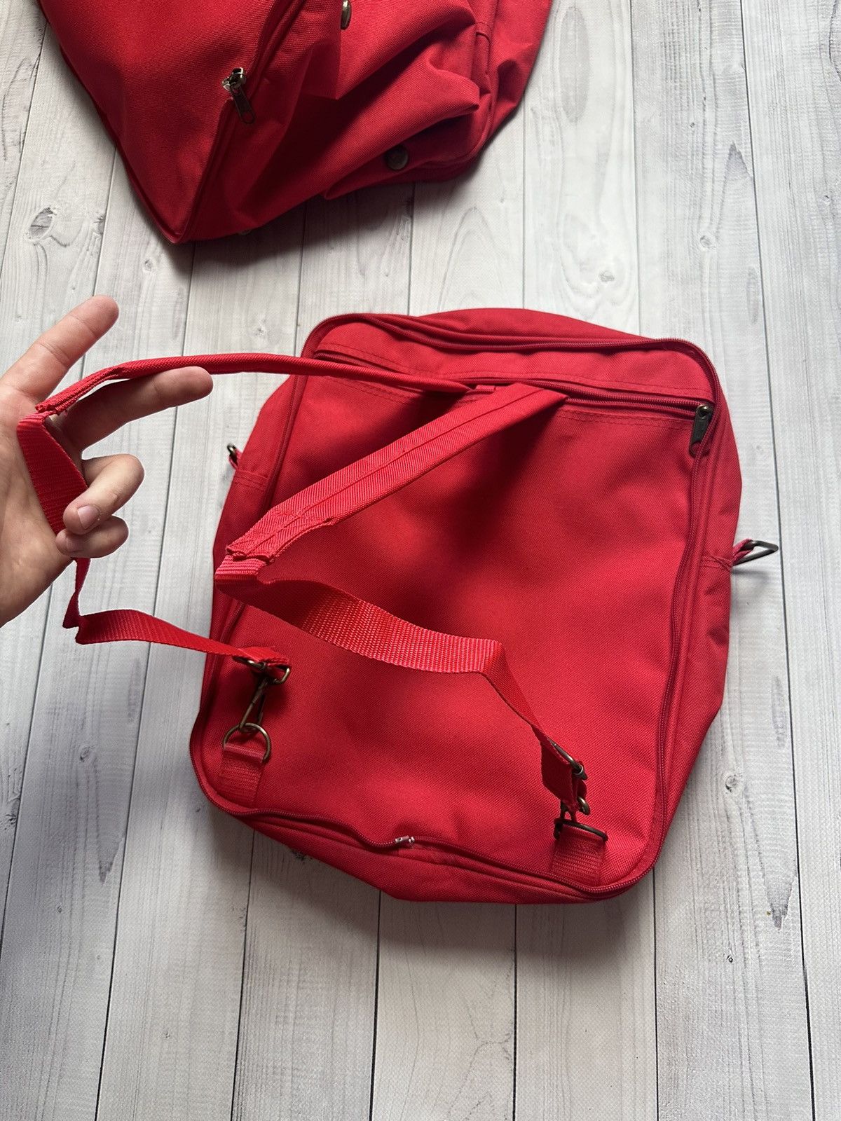 Marlboro Vintage Marlboro bag + backpack transformer rare big logo Size ONE SIZE - 5 Thumbnail
