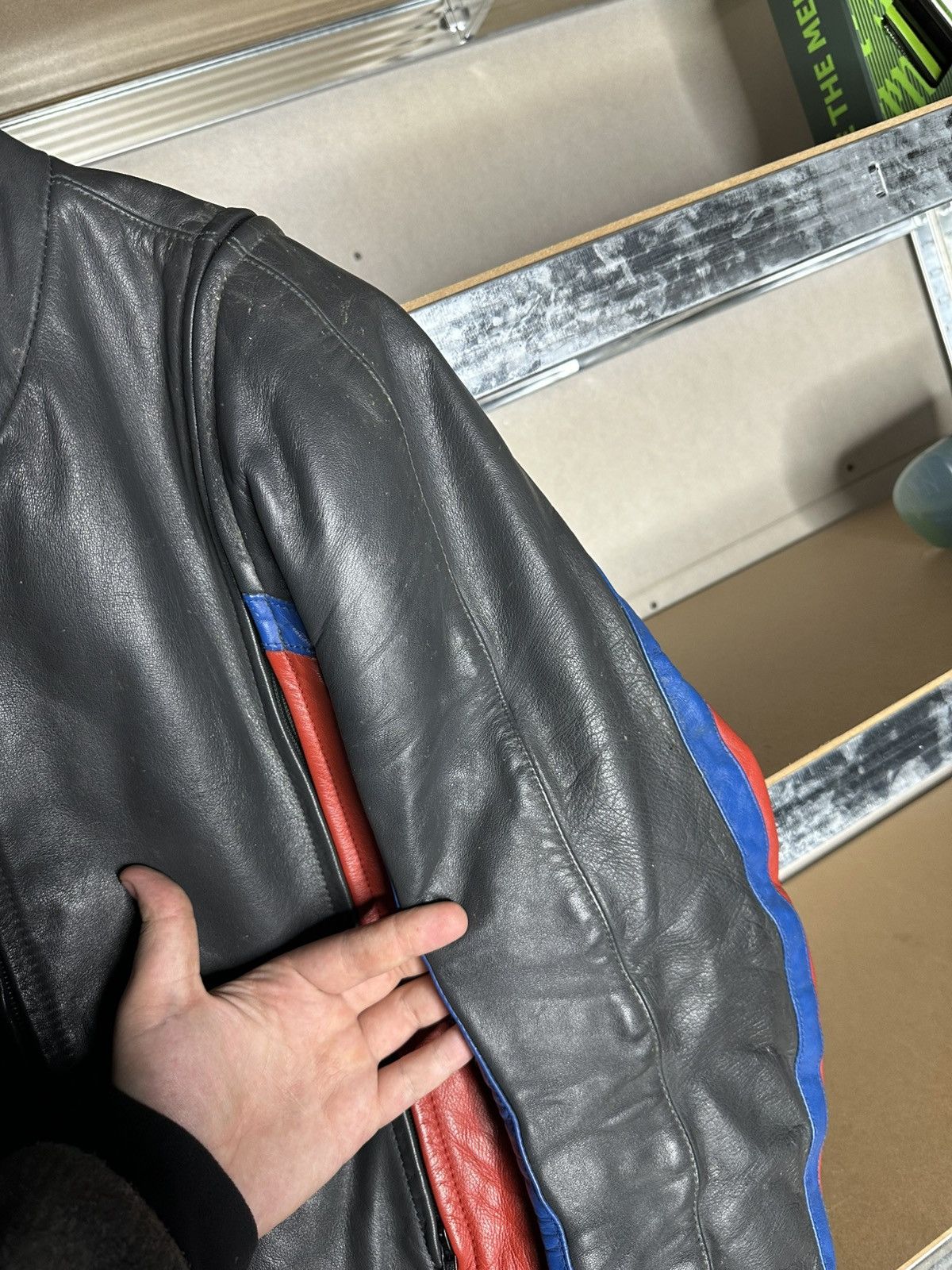 BMW BMW Motorrad Leather Jacket & Pants Set W. Germany 80s Suit Size US L / EU 52-54 / 3 - 12 Thumbnail