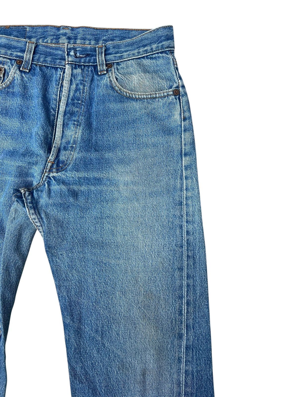 Levi's Vintage 80s Levi’s 501 Made in USA Dirty Mud Denim Jeans Size US 30 / EU 46 - 11 Thumbnail