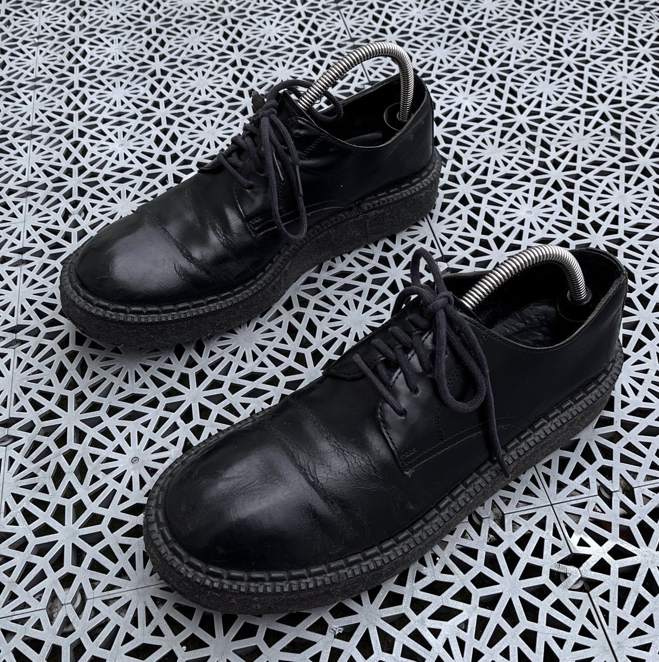 CDG by Comme des Garcons × Comme des Garcons × Comme des Garcons Homme Plus Vintage COMME DES GARCONS Leather Boots Size US 7 / EU 40 - 1 Thumbnail
