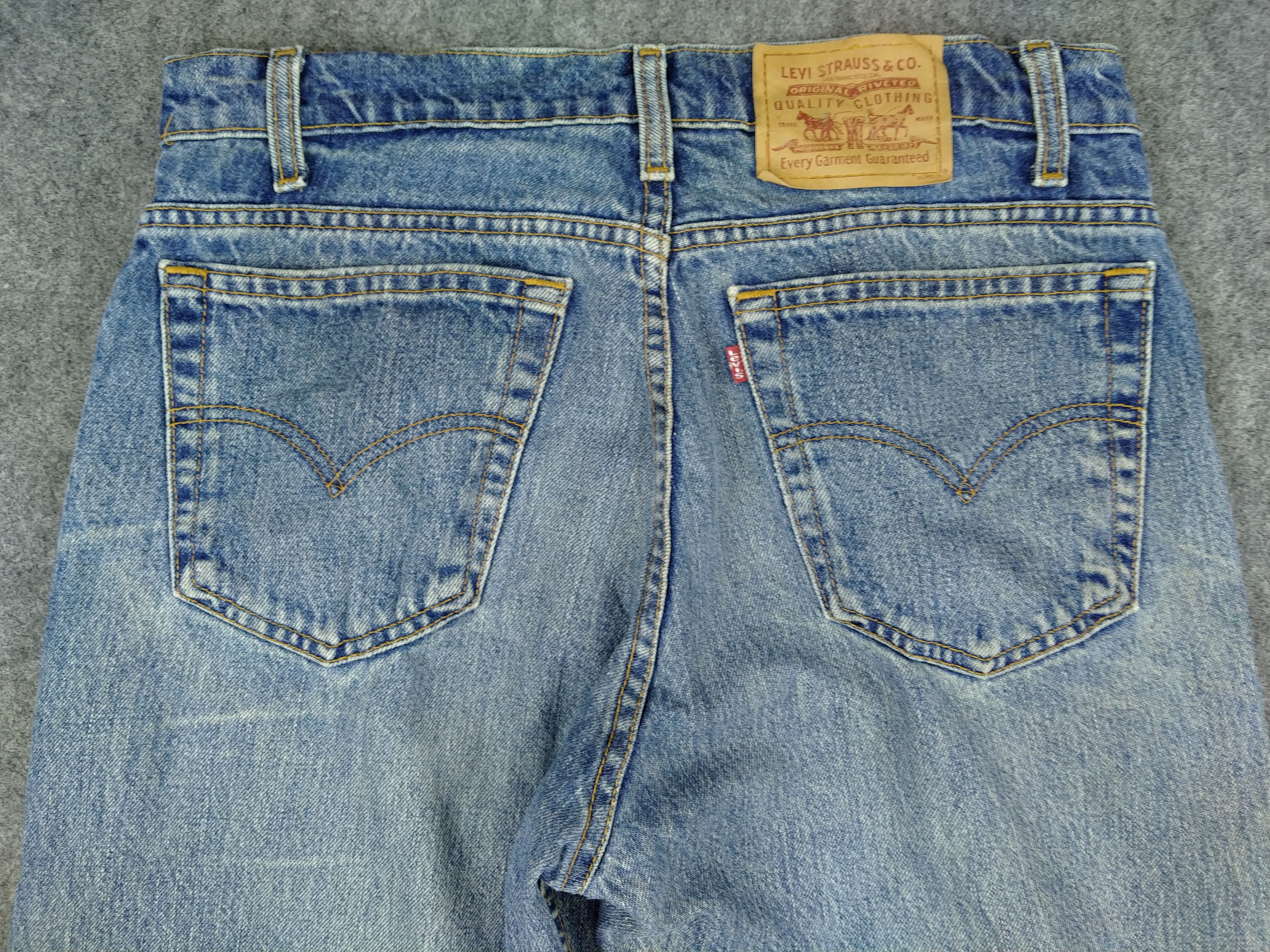 Levi's Relaxed Fit Vintage Levi's 550 33x27.5 Denim -JN340 Size US 33 - 4 Thumbnail
