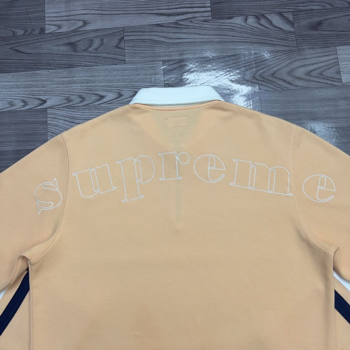 Supreme Supreme 17S/S Half Zip Rugby Peach Size M Size US M / EU 48-50 / 2 - 5 Thumbnail