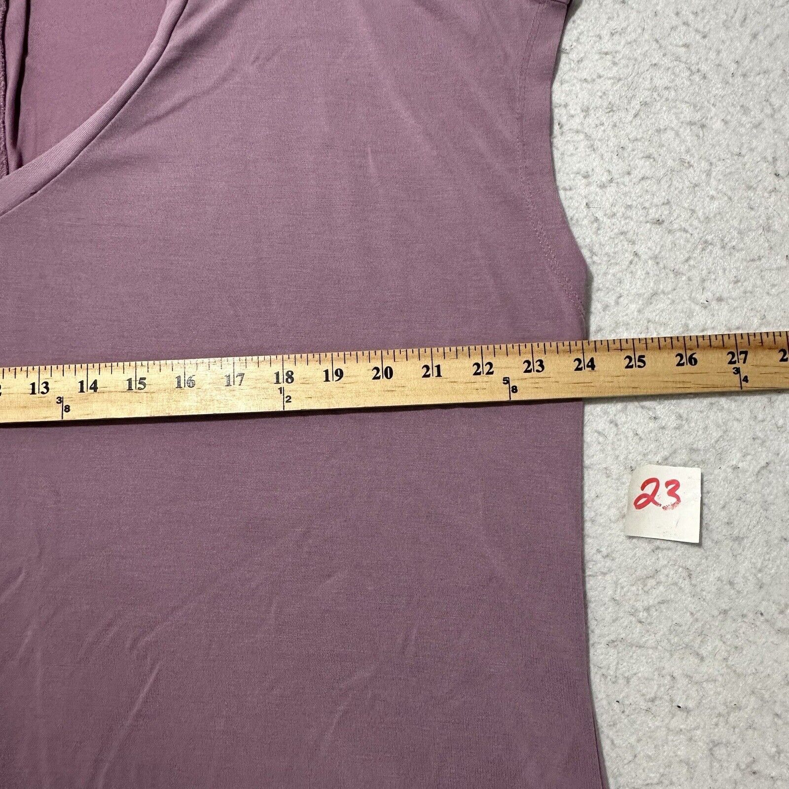 Other Torrid 0X Short Sleeve V-Neck Mauve Purple Pullover Top Size XL / US 12-14 / IT 48-50 - 7 Thumbnail