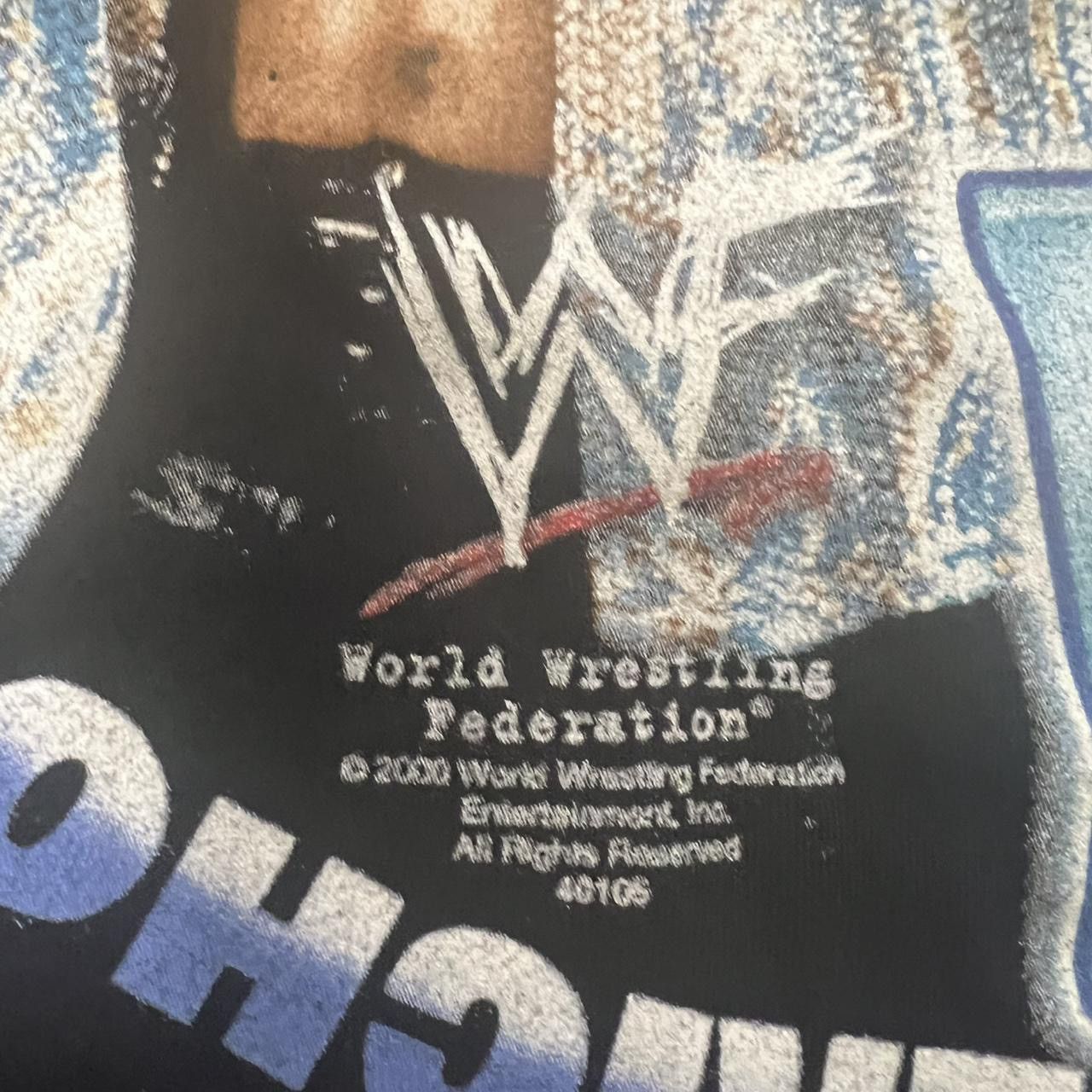 Vintage × WWF Vintage Rare WWF Chris Jericho Y2J Cygnus T-shirt Size US XL / EU 56 / 4 - 3 Thumbnail