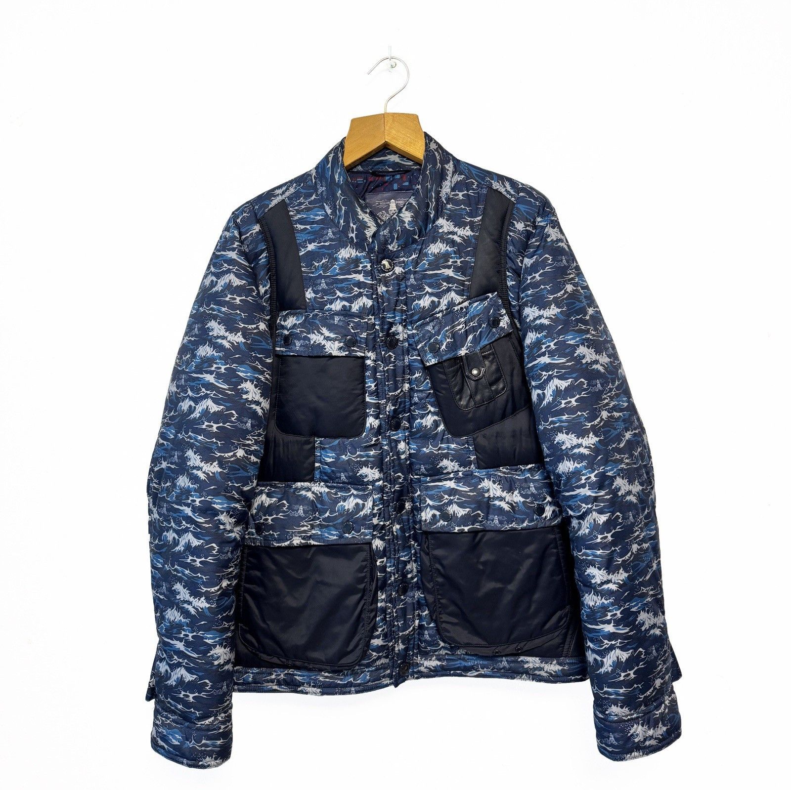 Barbour BARBOUR x White Mountaineering Blenyama Fibredown Jacket Size US L / EU 52-54 / 3 - 1 Thumbnail