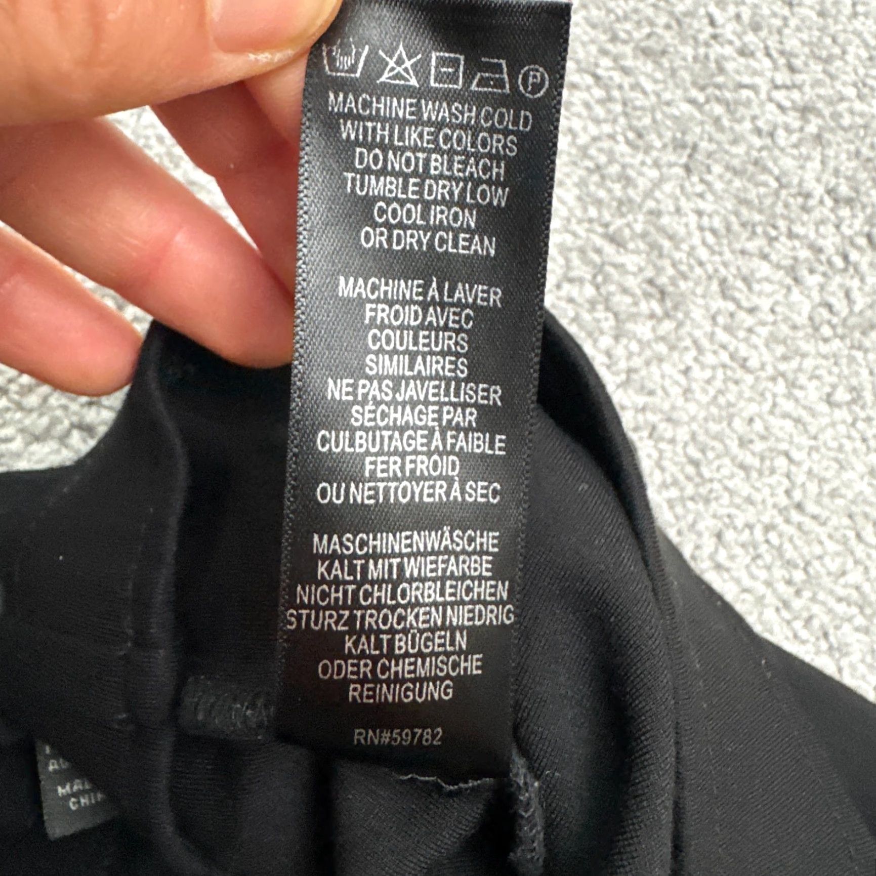 Adrianna Papell Adrianna Papell Pants Womens 14 Black Mid Rise Stretch Straight Dress Pants Size 36" / US 14 / IT 50 - 7 Thumbnail